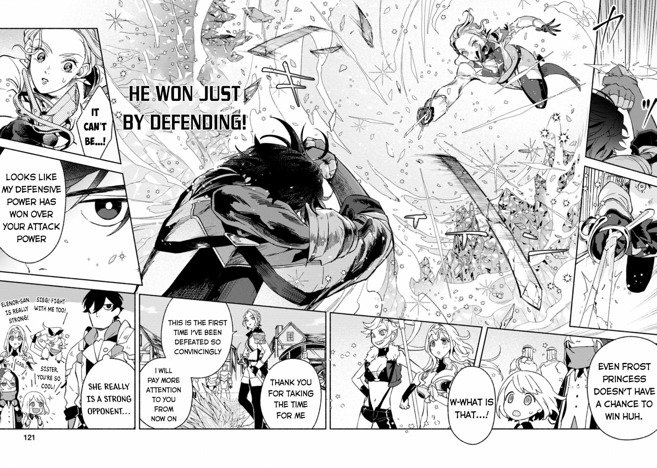 Sono Monban, Saikyou Nitsuki - Tsuihou Sareta Bougyo Ryoku 9999 no Senshi, Outo no Monban Toshite Musou Suru Chapter 9 - Page 23