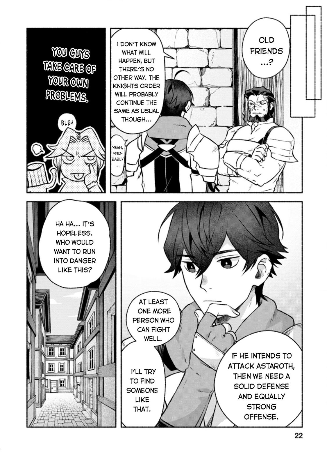 Sono Monban, Saikyou Nitsuki - Tsuihou Sareta Bougyo Ryoku 9999 no Senshi, Outo no Monban Toshite Musou Suru Chapter 11 - Page 21