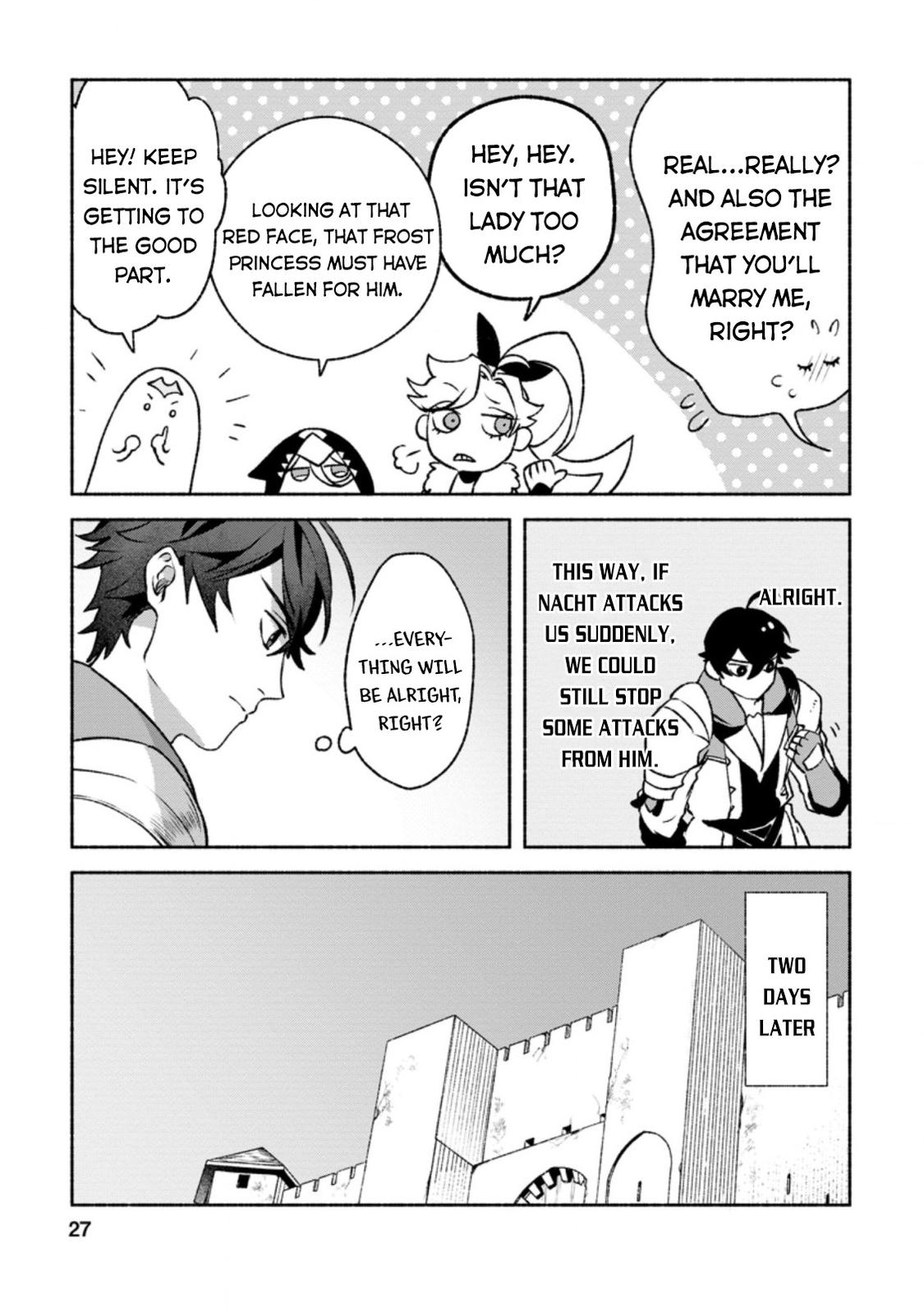 Sono Monban, Saikyou Nitsuki - Tsuihou Sareta Bougyo Ryoku 9999 no Senshi, Outo no Monban Toshite Musou Suru Chapter 11 - Page 26