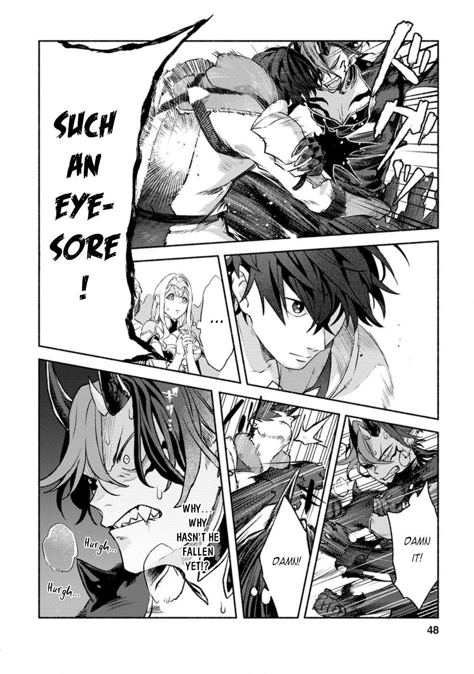 Sono Monban, Saikyou Nitsuki - Tsuihou Sareta Bougyo Ryoku 9999 no Senshi, Outo no Monban Toshite Musou Suru Chapter 12 - Page 17