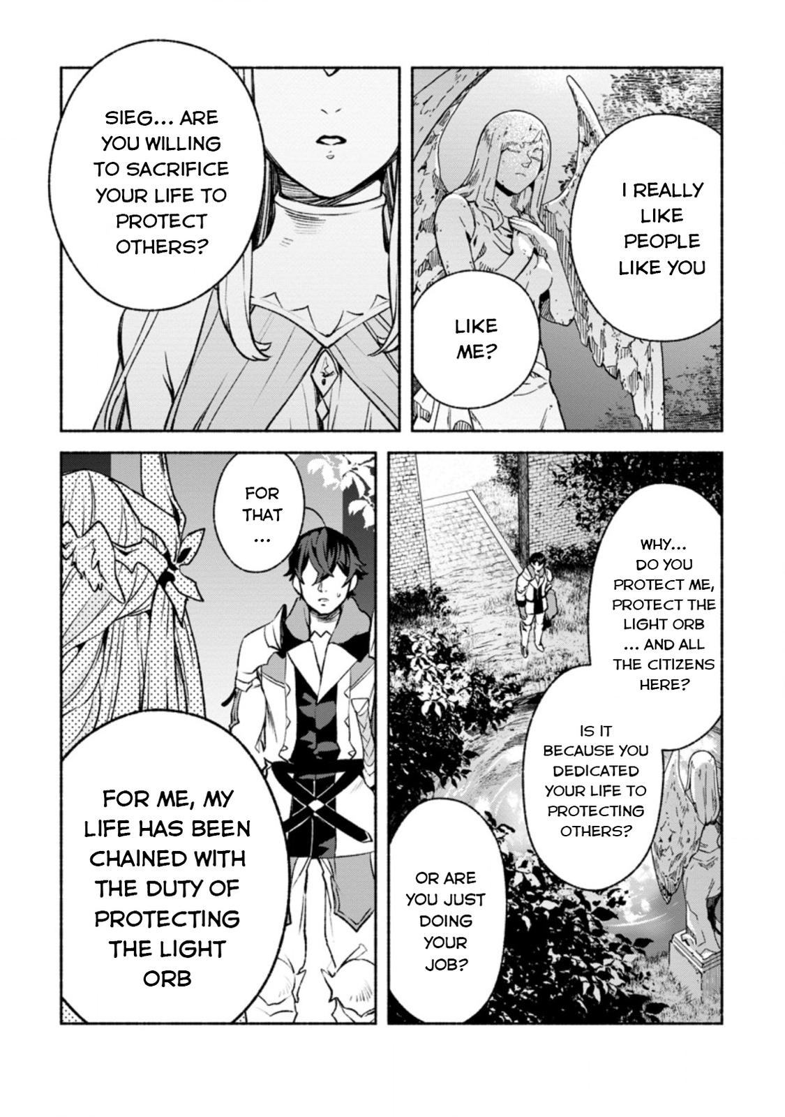 Sono Monban, Saikyou Nitsuki - Tsuihou Sareta Bougyo Ryoku 9999 no Senshi, Outo no Monban Toshite Musou Suru Chapter 16 - Page 28