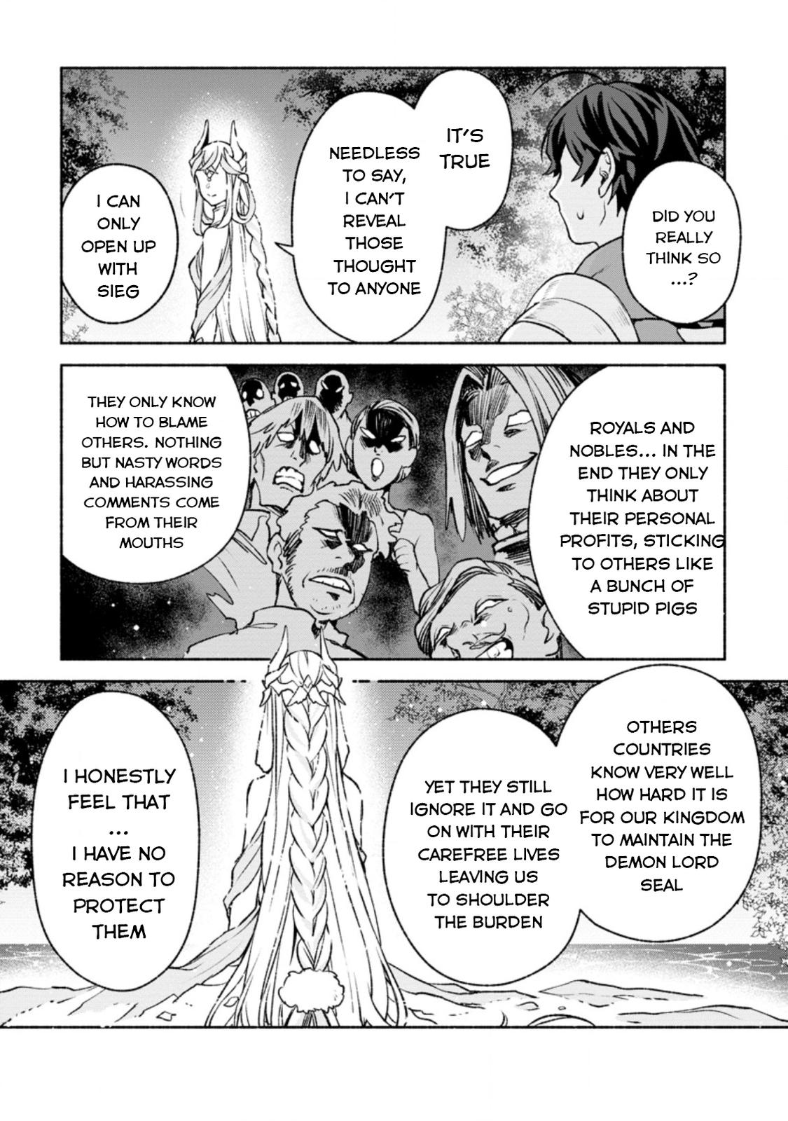 Sono Monban, Saikyou Nitsuki - Tsuihou Sareta Bougyo Ryoku 9999 no Senshi, Outo no Monban Toshite Musou Suru Chapter 16 - Page 30