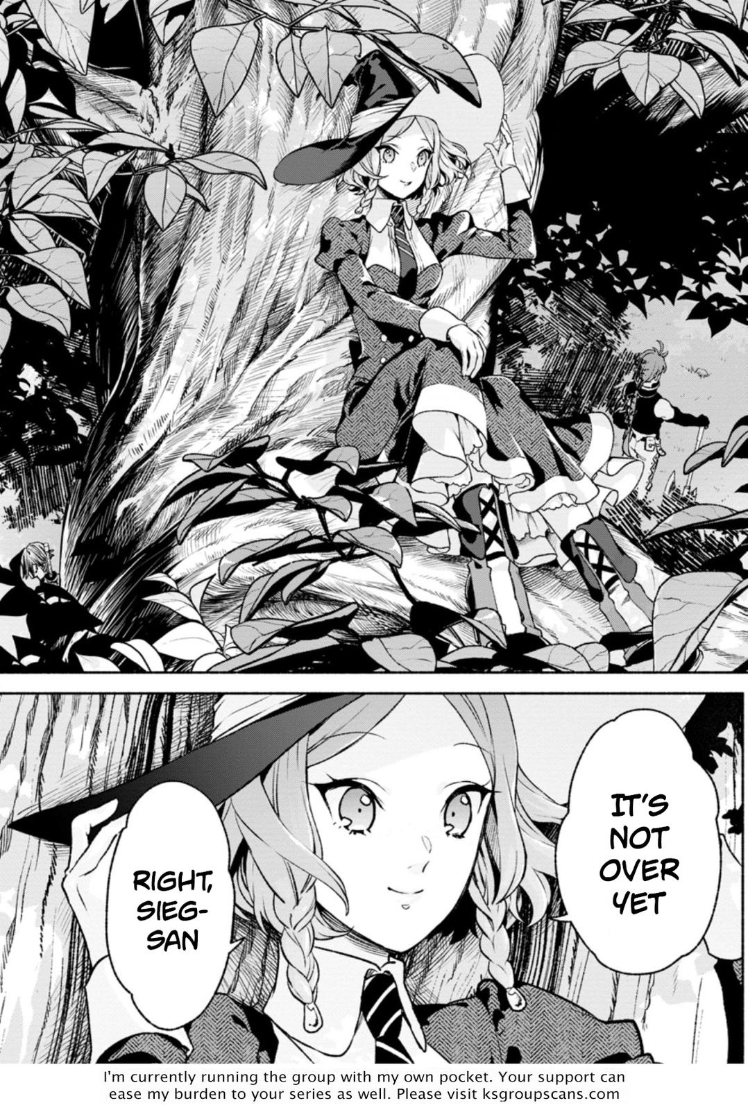 Sono Monban, Saikyou Nitsuki - Tsuihou Sareta Bougyo Ryoku 9999 no Senshi, Outo no Monban Toshite Musou Suru Chapter 17 - Page 32