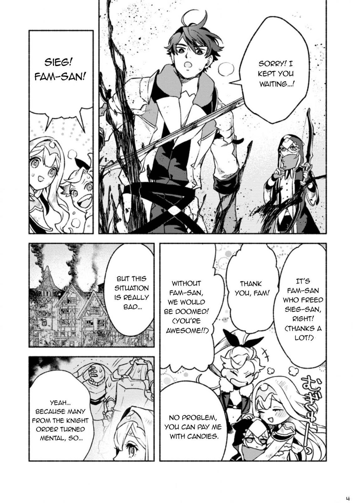 Sono Monban, Saikyou Nitsuki - Tsuihou Sareta Bougyo Ryoku 9999 no Senshi, Outo no Monban Toshite Musou Suru Chapter 19 - Page 5