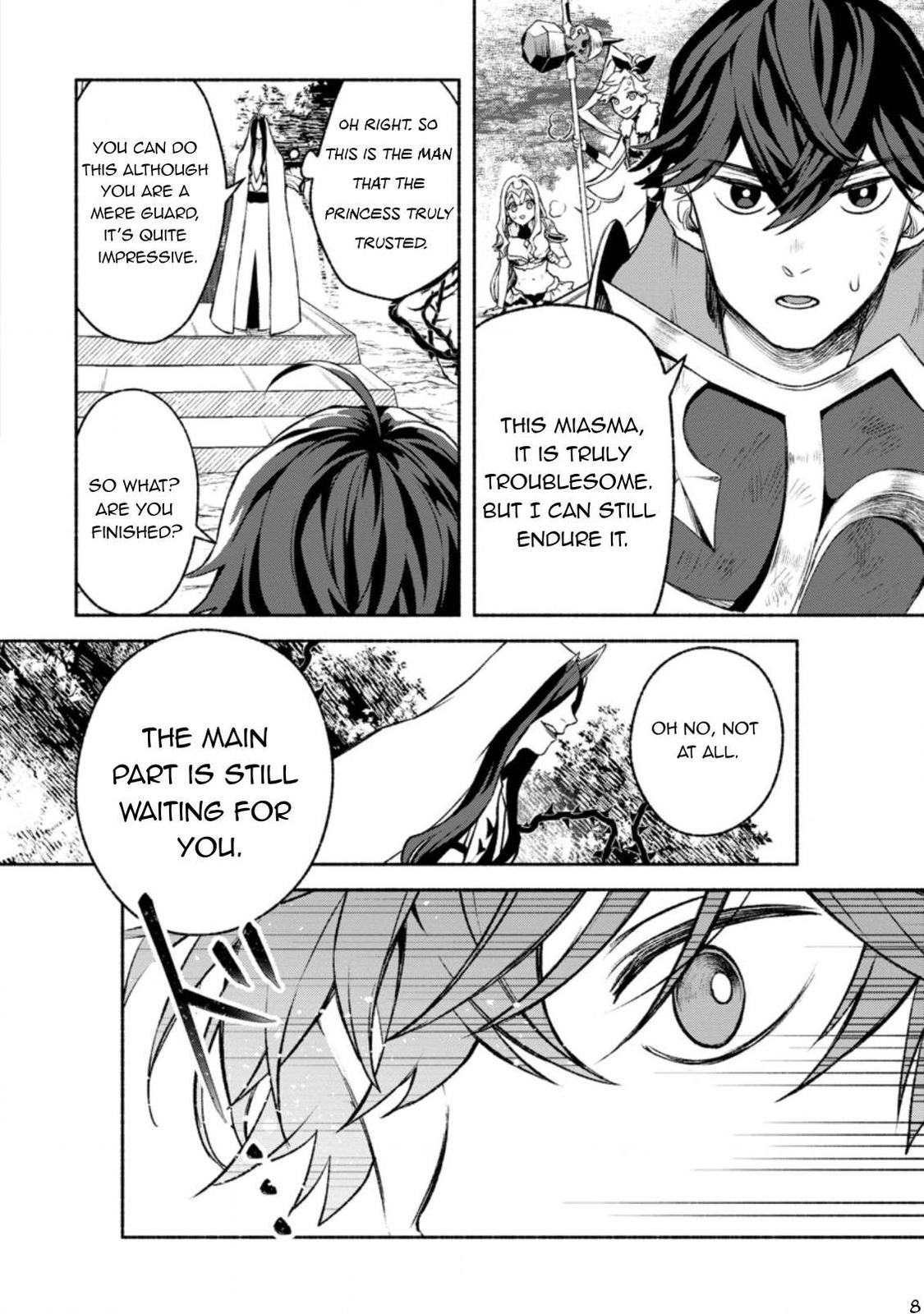 Sono Monban, Saikyou Nitsuki - Tsuihou Sareta Bougyo Ryoku 9999 no Senshi, Outo no Monban Toshite Musou Suru Chapter 20 - Page 9