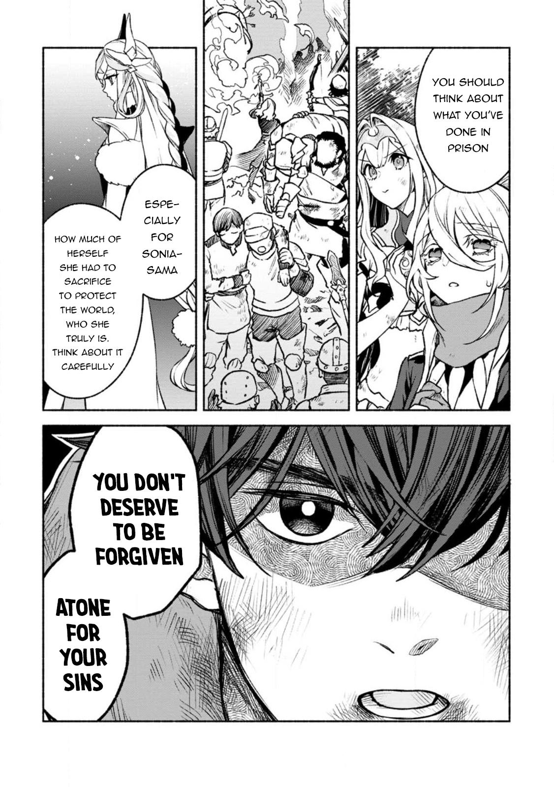 Sono Monban, Saikyou Nitsuki - Tsuihou Sareta Bougyo Ryoku 9999 no Senshi, Outo no Monban Toshite Musou Suru Chapter 21 - Page 12