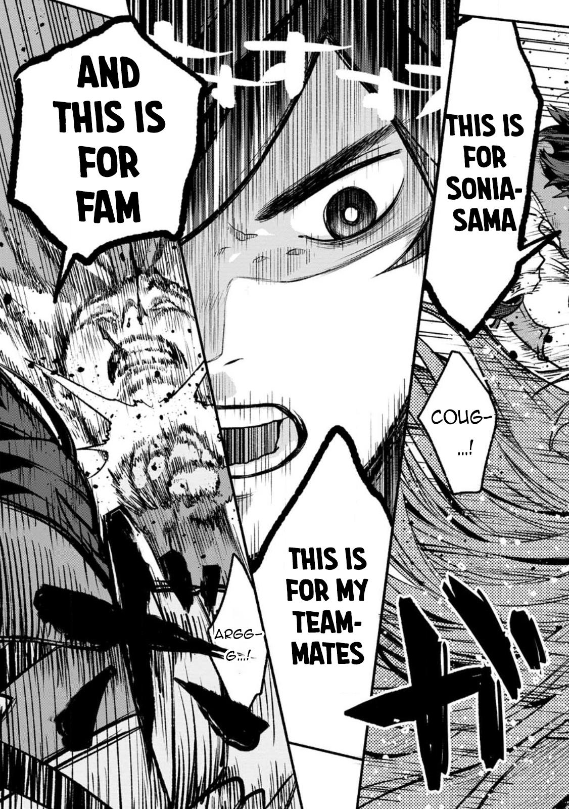 Sono Monban, Saikyou Nitsuki - Tsuihou Sareta Bougyo Ryoku 9999 no Senshi, Outo no Monban Toshite Musou Suru Chapter 21 - Page 14