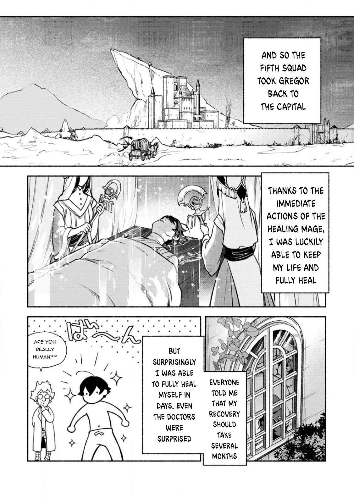 Sono Monban, Saikyou Nitsuki - Tsuihou Sareta Bougyo Ryoku 9999 no Senshi, Outo no Monban Toshite Musou Suru Chapter 21 - Page 20