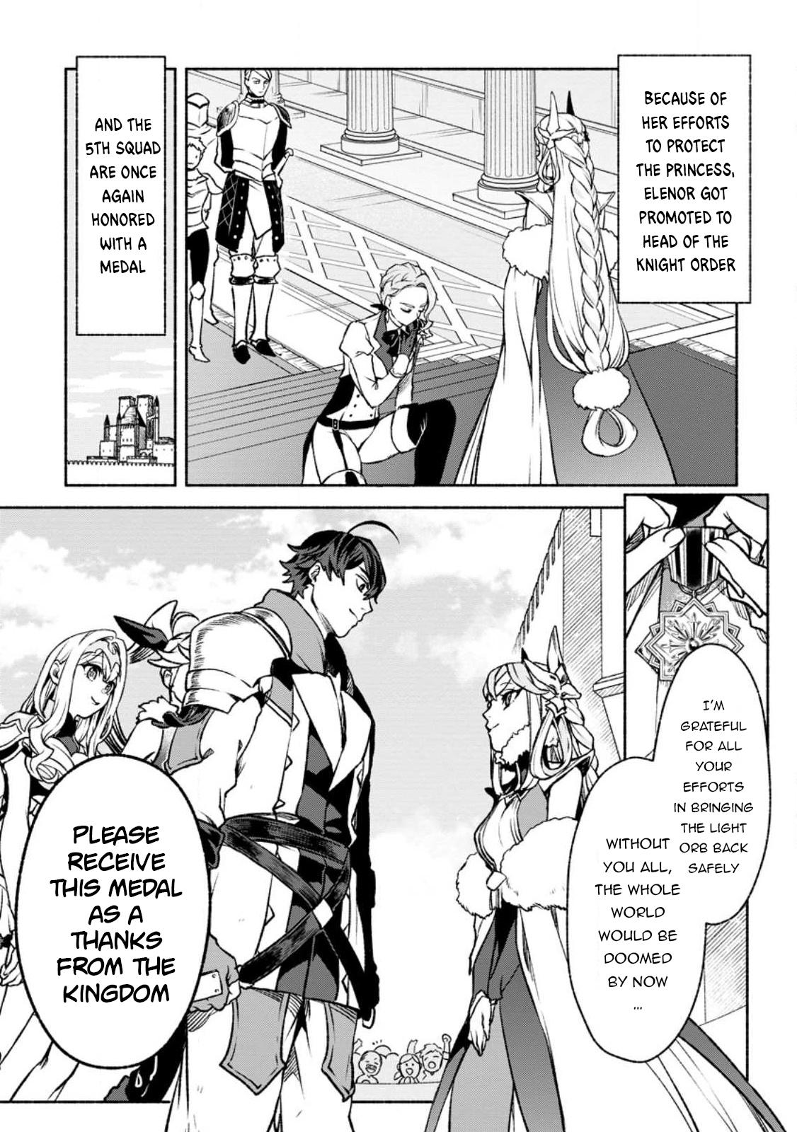 Sono Monban, Saikyou Nitsuki - Tsuihou Sareta Bougyo Ryoku 9999 no Senshi, Outo no Monban Toshite Musou Suru Chapter 21 - Page 21