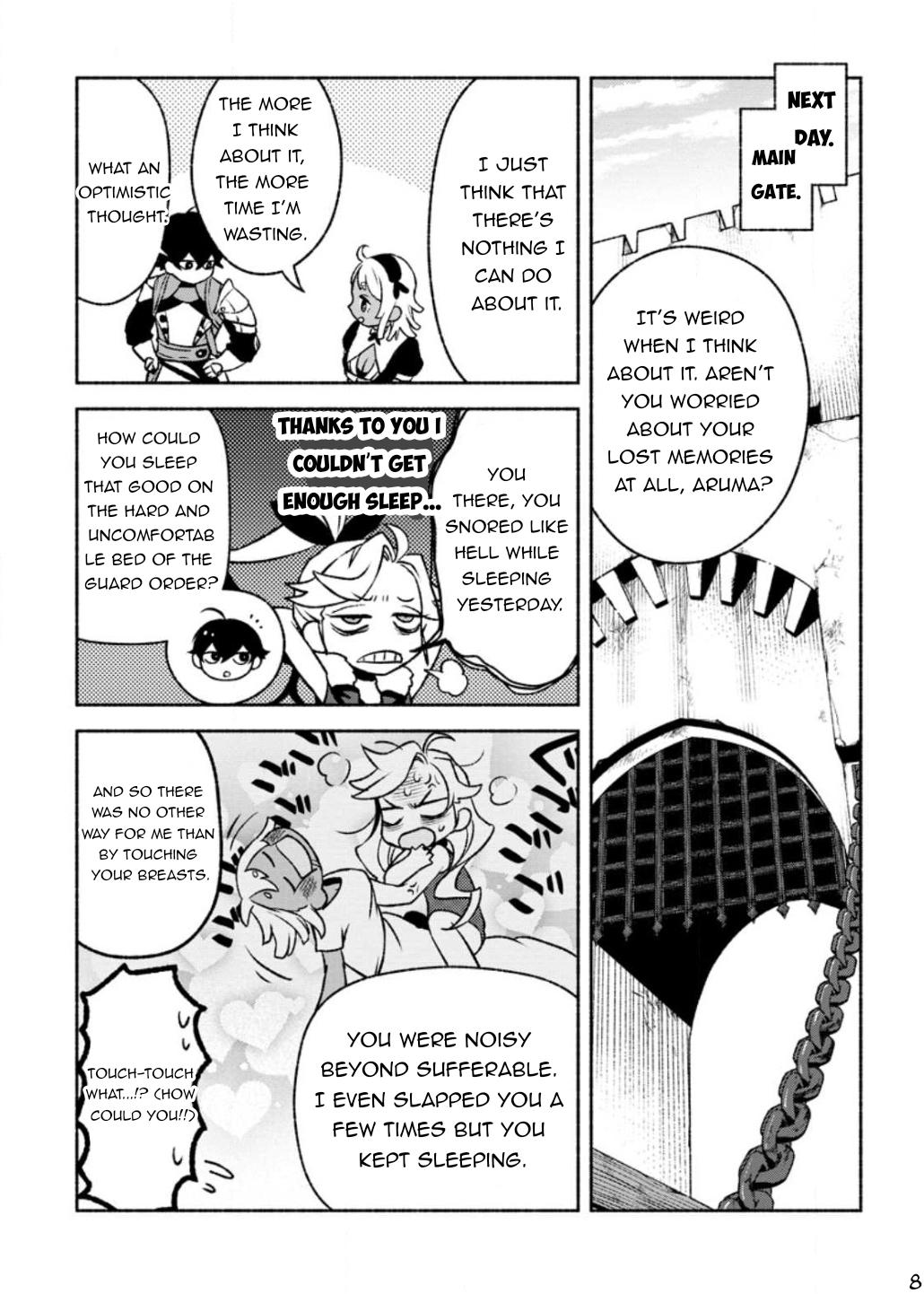 Sono Monban, Saikyou Nitsuki - Tsuihou Sareta Bougyo Ryoku 9999 no Senshi, Outo no Monban Toshite Musou Suru Chapter 23 - Page 9