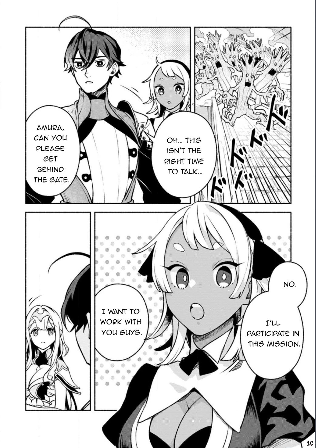 Sono Monban, Saikyou Nitsuki - Tsuihou Sareta Bougyo Ryoku 9999 no Senshi, Outo no Monban Toshite Musou Suru Chapter 23 - Page 11