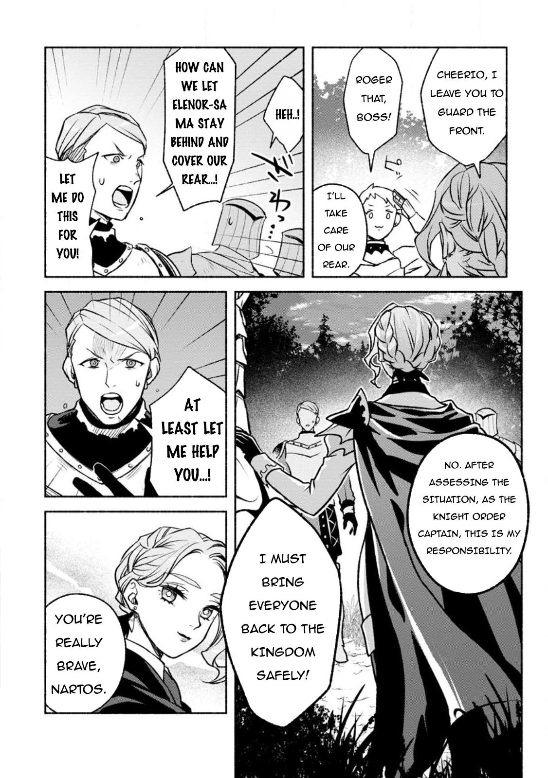 Sono Monban, Saikyou Nitsuki - Tsuihou Sareta Bougyo Ryoku 9999 no Senshi, Outo no Monban Toshite Musou Suru Chapter 24 - Page 9