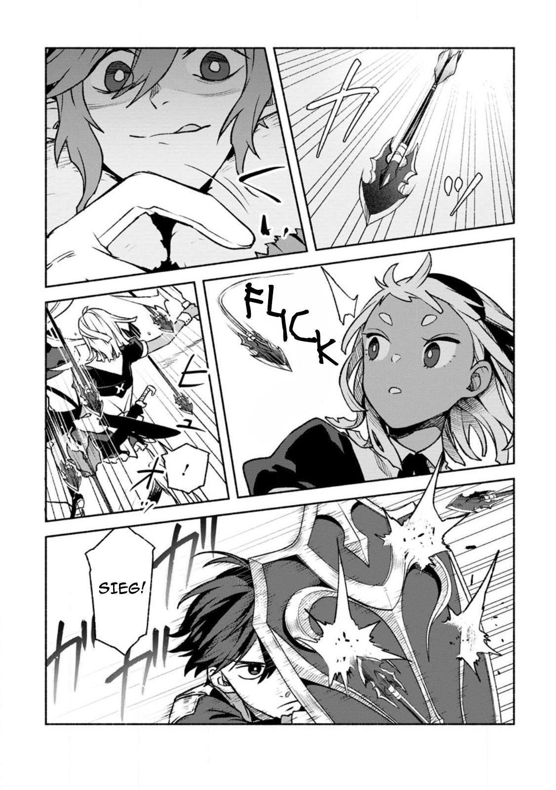 Sono Monban, Saikyou Nitsuki - Tsuihou Sareta Bougyo Ryoku 9999 no Senshi, Outo no Monban Toshite Musou Suru Chapter 24 - Page 25