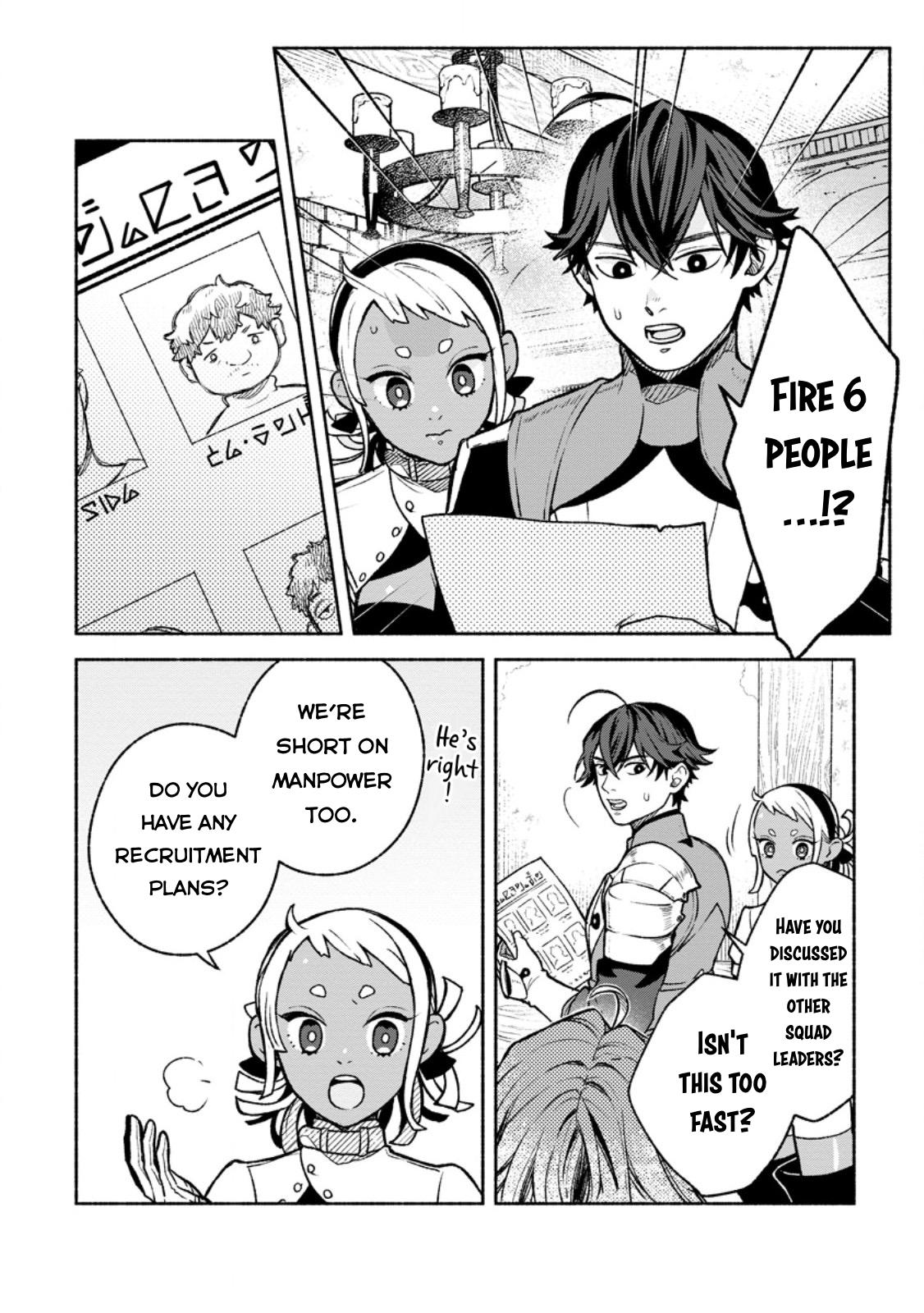 Sono Monban, Saikyou Nitsuki - Tsuihou Sareta Bougyo Ryoku 9999 no Senshi, Outo no Monban Toshite Musou Suru Chapter 40 - Page 13