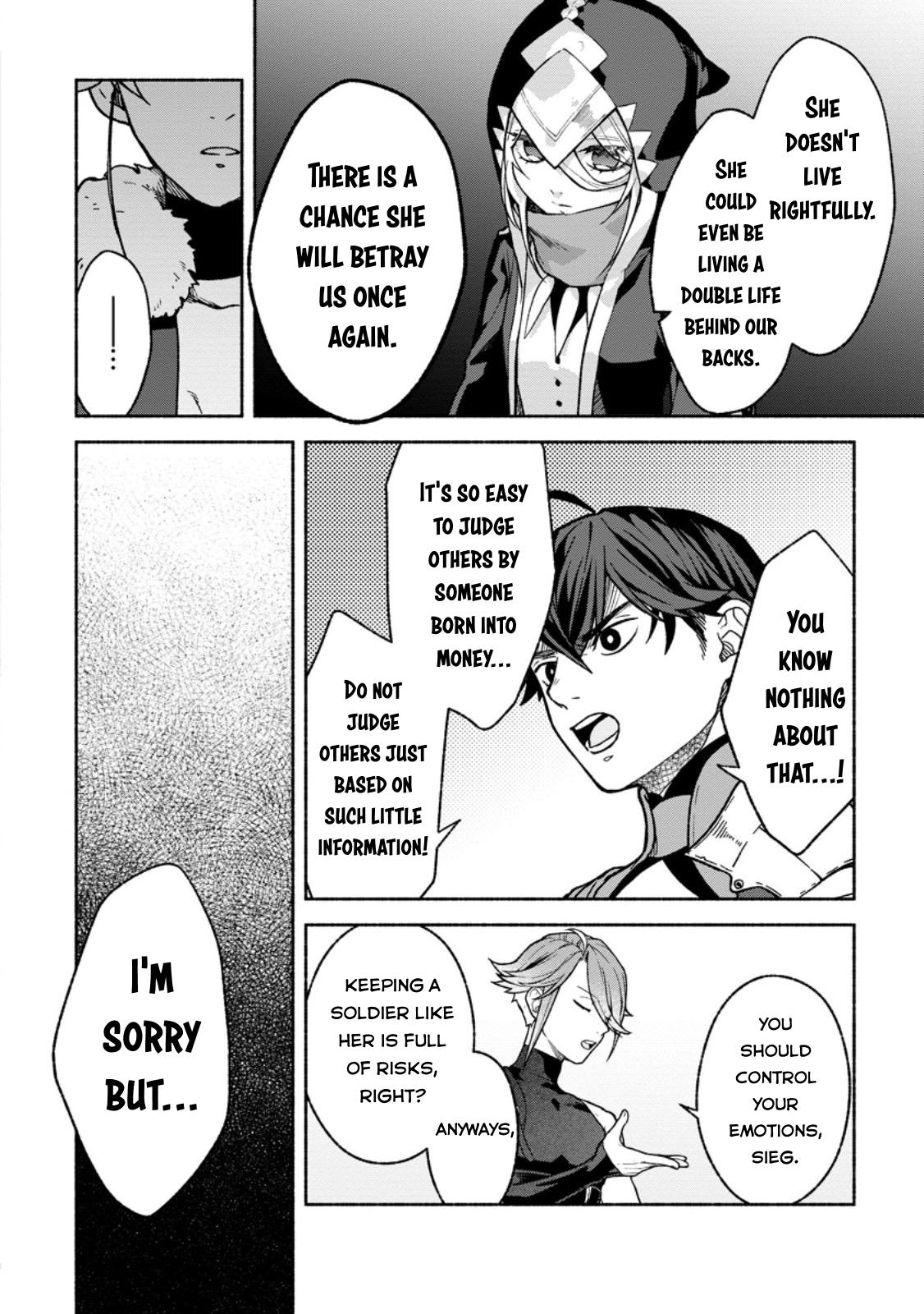 Sono Monban, Saikyou Nitsuki - Tsuihou Sareta Bougyo Ryoku 9999 no Senshi, Outo no Monban Toshite Musou Suru Chapter 40 - Page 21