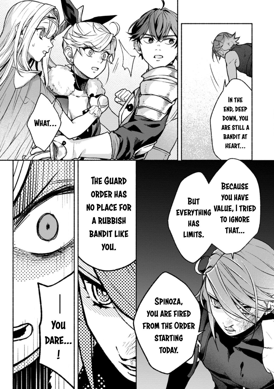 Sono Monban, Saikyou Nitsuki - Tsuihou Sareta Bougyo Ryoku 9999 no Senshi, Outo no Monban Toshite Musou Suru Chapter 40 - Page 26