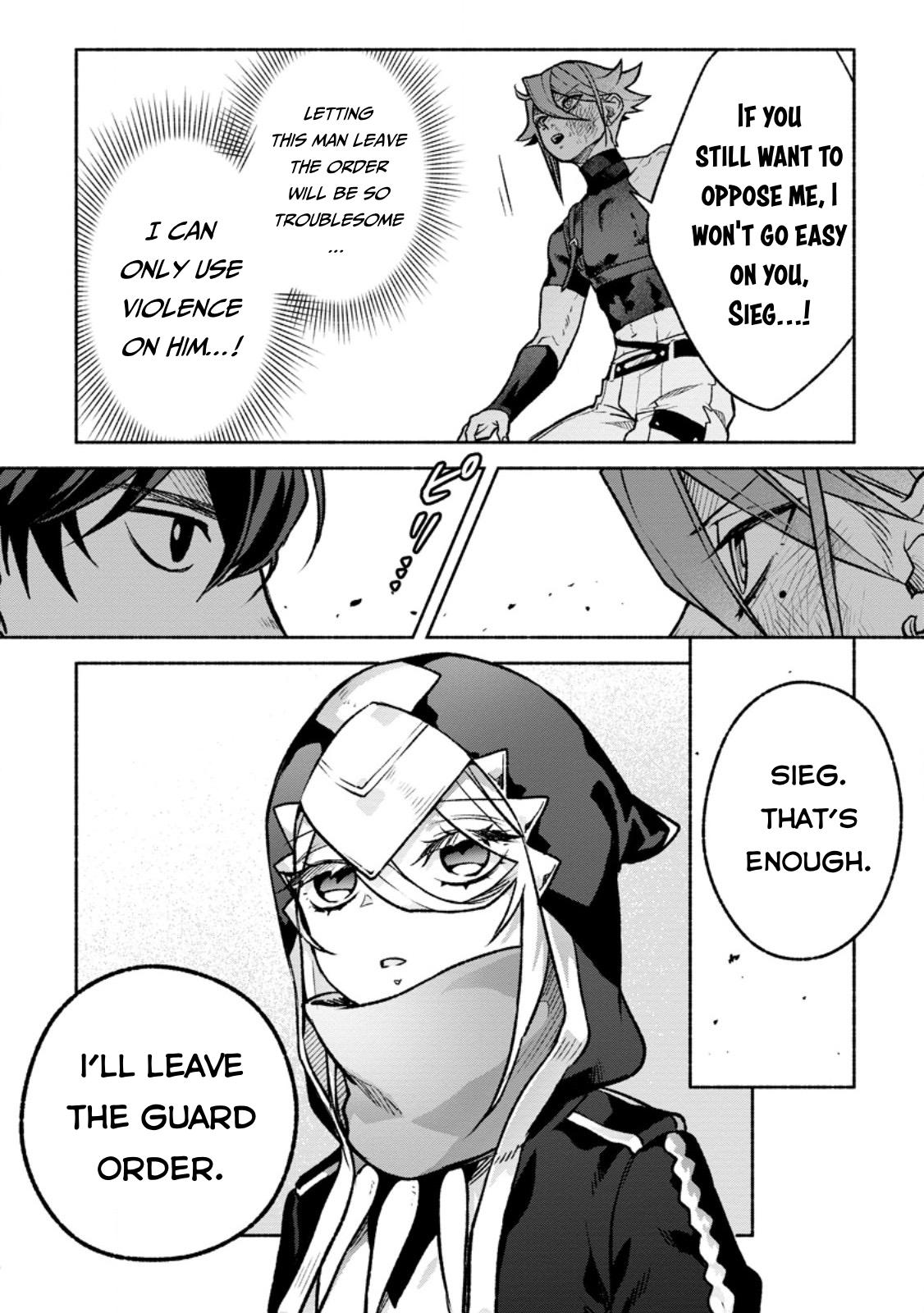 Sono Monban, Saikyou Nitsuki - Tsuihou Sareta Bougyo Ryoku 9999 no Senshi, Outo no Monban Toshite Musou Suru Chapter 40 - Page 29