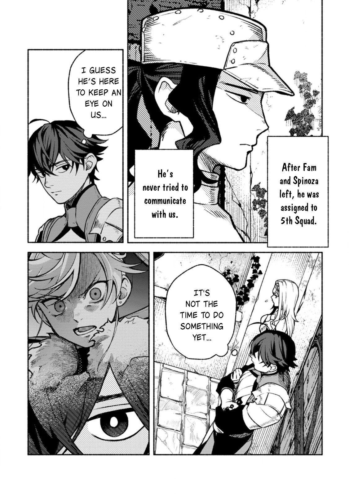 Sono Monban, Saikyou Nitsuki - Tsuihou Sareta Bougyo Ryoku 9999 no Senshi, Outo no Monban Toshite Musou Suru Chapter 41 - Page 5