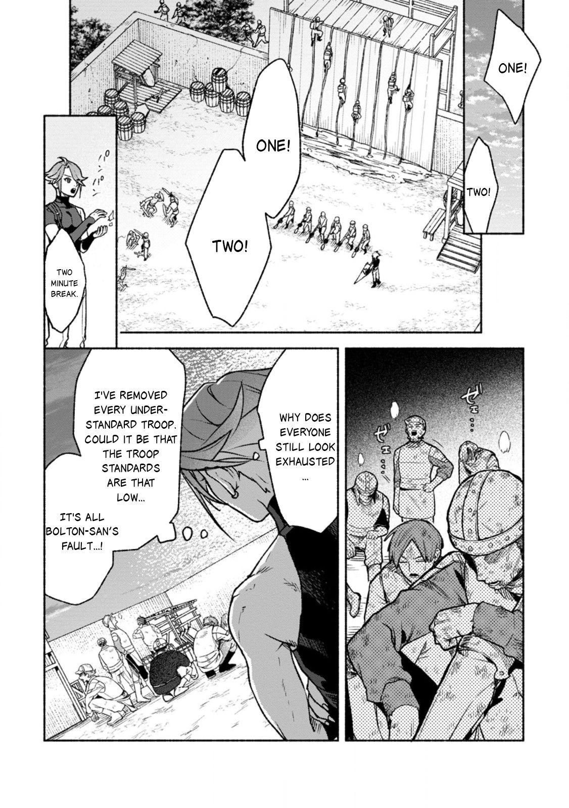Sono Monban, Saikyou Nitsuki - Tsuihou Sareta Bougyo Ryoku 9999 no Senshi, Outo no Monban Toshite Musou Suru Chapter 41 - Page 12