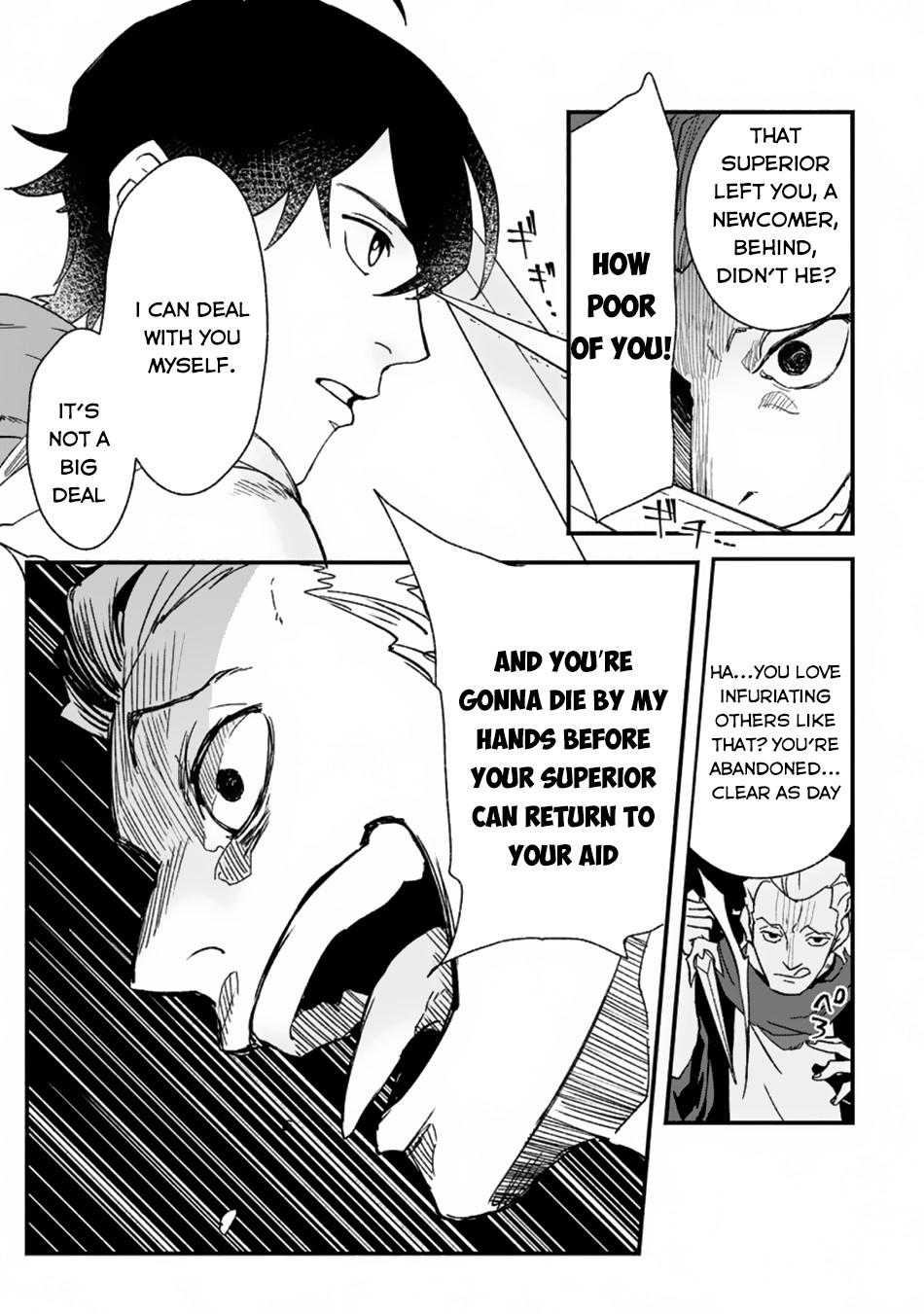 Sono Monban, Saikyou Nitsuki - Tsuihou Sareta Bougyo Ryoku 9999 no Senshi, Outo no Monban Toshite Musou Suru Chapter 3.1 - Page 7