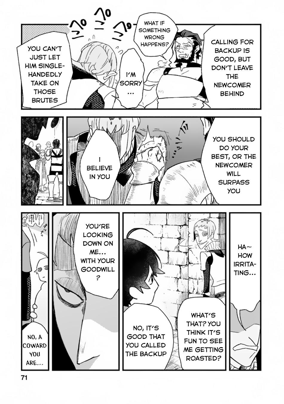 Sono Monban, Saikyou Nitsuki - Tsuihou Sareta Bougyo Ryoku 9999 no Senshi, Outo no Monban Toshite Musou Suru Chapter 3.1 - Page 10