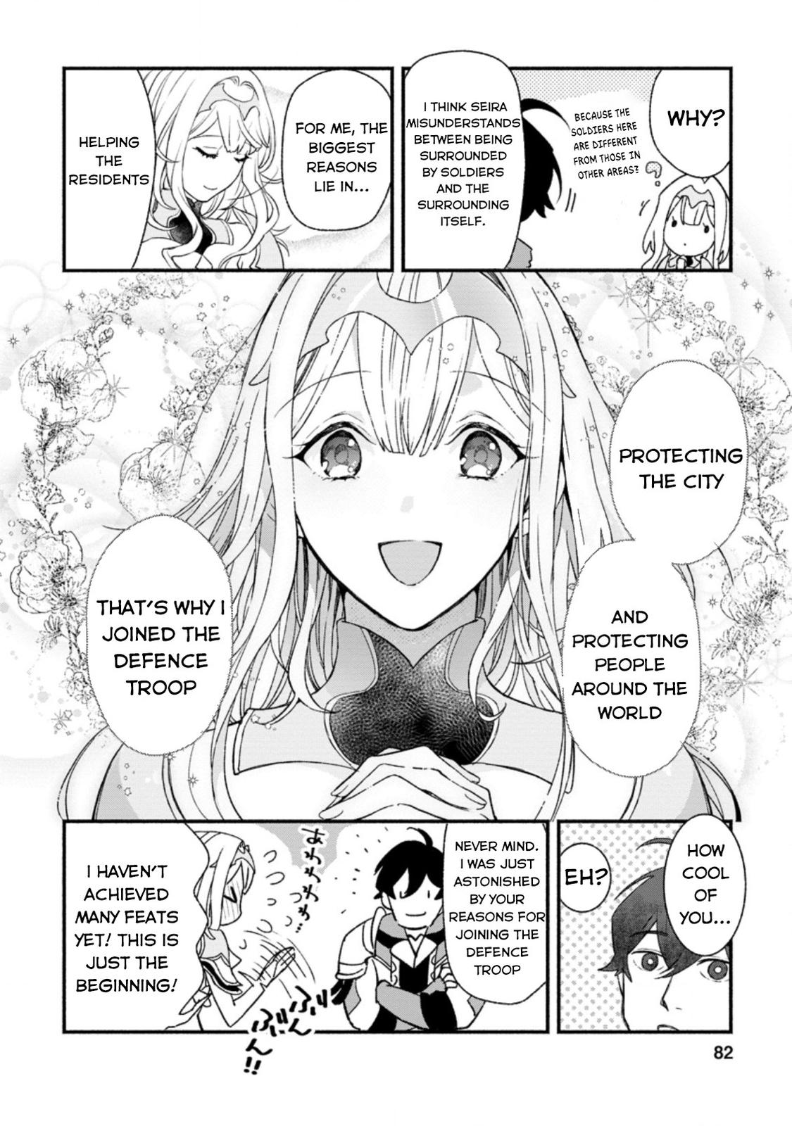 Sono Monban, Saikyou Nitsuki - Tsuihou Sareta Bougyo Ryoku 9999 no Senshi, Outo no Monban Toshite Musou Suru Chapter 3.2 - Page 11