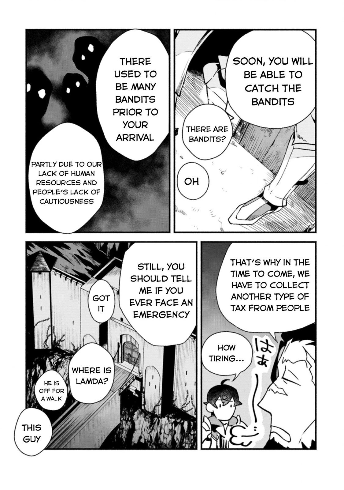 Sono Monban, Saikyou Nitsuki - Tsuihou Sareta Bougyo Ryoku 9999 no Senshi, Outo no Monban Toshite Musou Suru Chapter 3.2 - Page 14