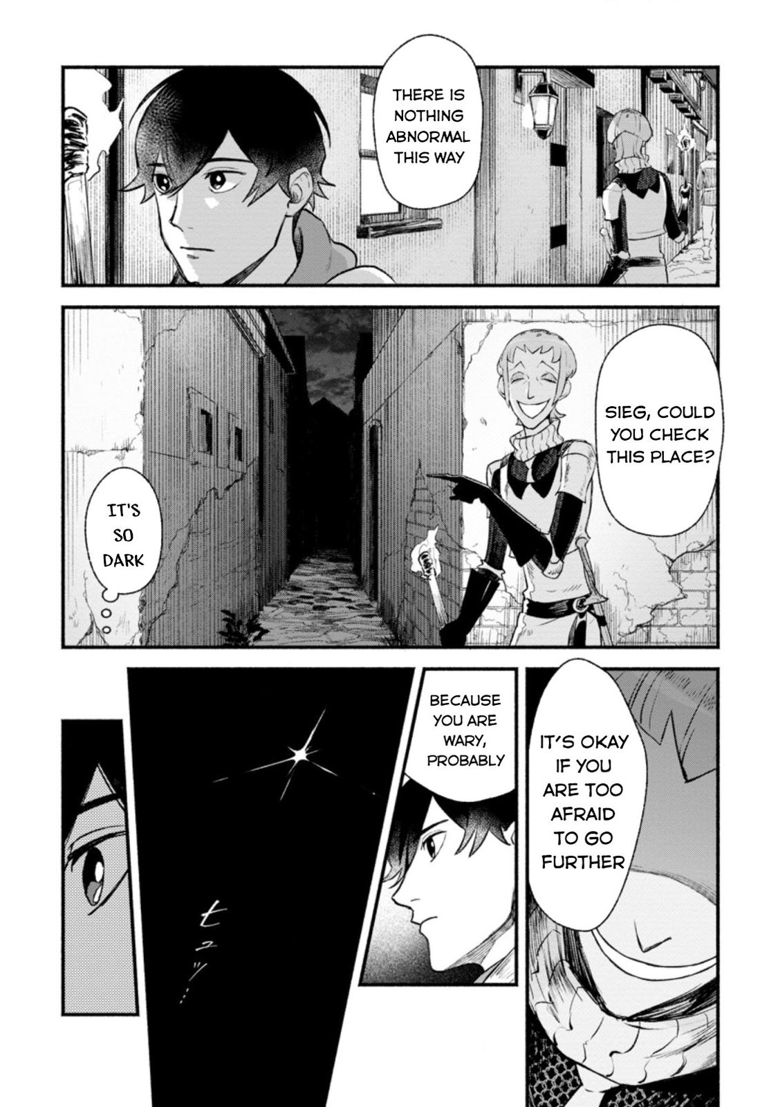 Sono Monban, Saikyou Nitsuki - Tsuihou Sareta Bougyo Ryoku 9999 no Senshi, Outo no Monban Toshite Musou Suru Chapter 3.2 - Page 17