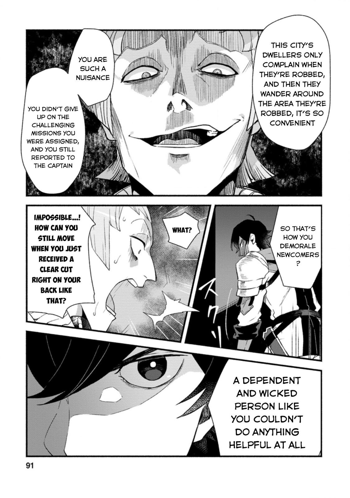 Sono Monban, Saikyou Nitsuki - Tsuihou Sareta Bougyo Ryoku 9999 no Senshi, Outo no Monban Toshite Musou Suru Chapter 3.2 - Page 20