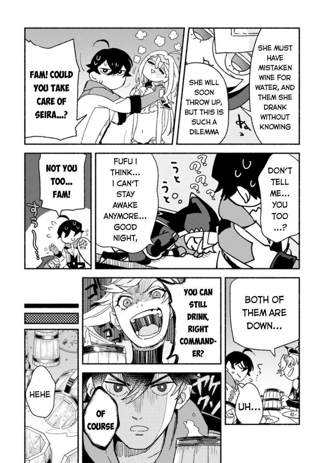 Sono Monban, Saikyou Nitsuki - Tsuihou Sareta Bougyo Ryoku 9999 no Senshi, Outo no Monban Toshite Musou Suru Chapter 7.3 - Page 10