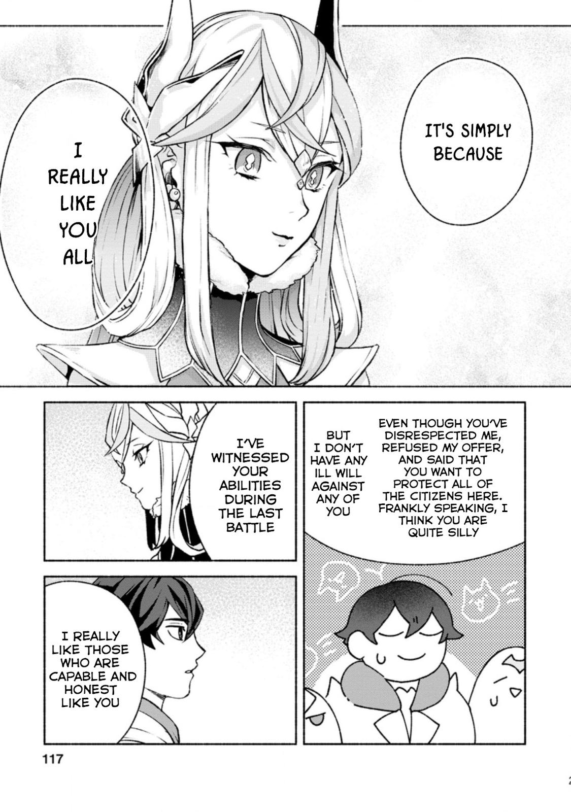 Sono Monban, Saikyou Nitsuki - Tsuihou Sareta Bougyo Ryoku 9999 no Senshi, Outo no Monban Toshite Musou Suru Chapter 14.3 - Page 6