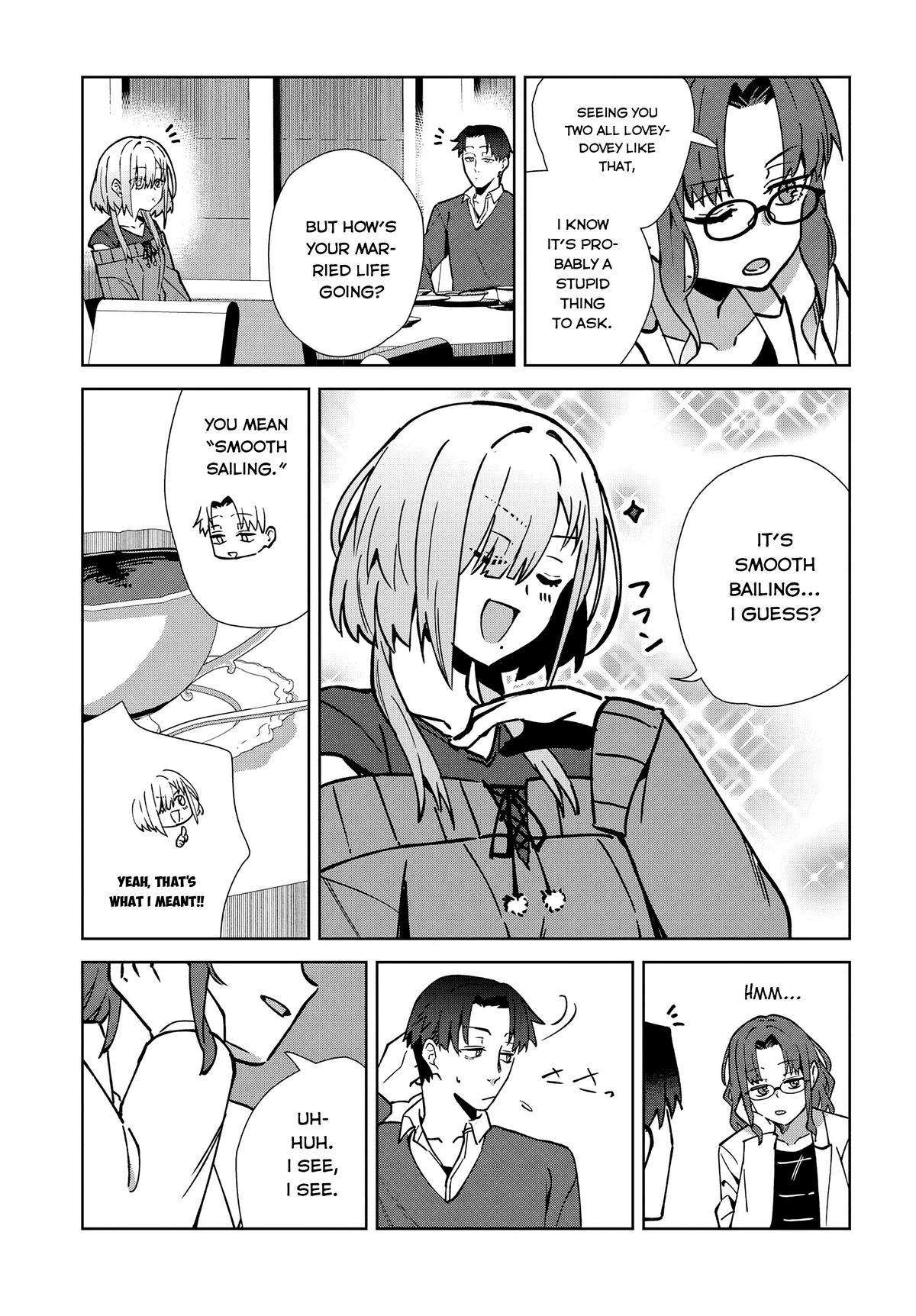 Soshiki no Shukuteki to Kekkon Shitara Mecha Amai Chapter 4 - Page 13