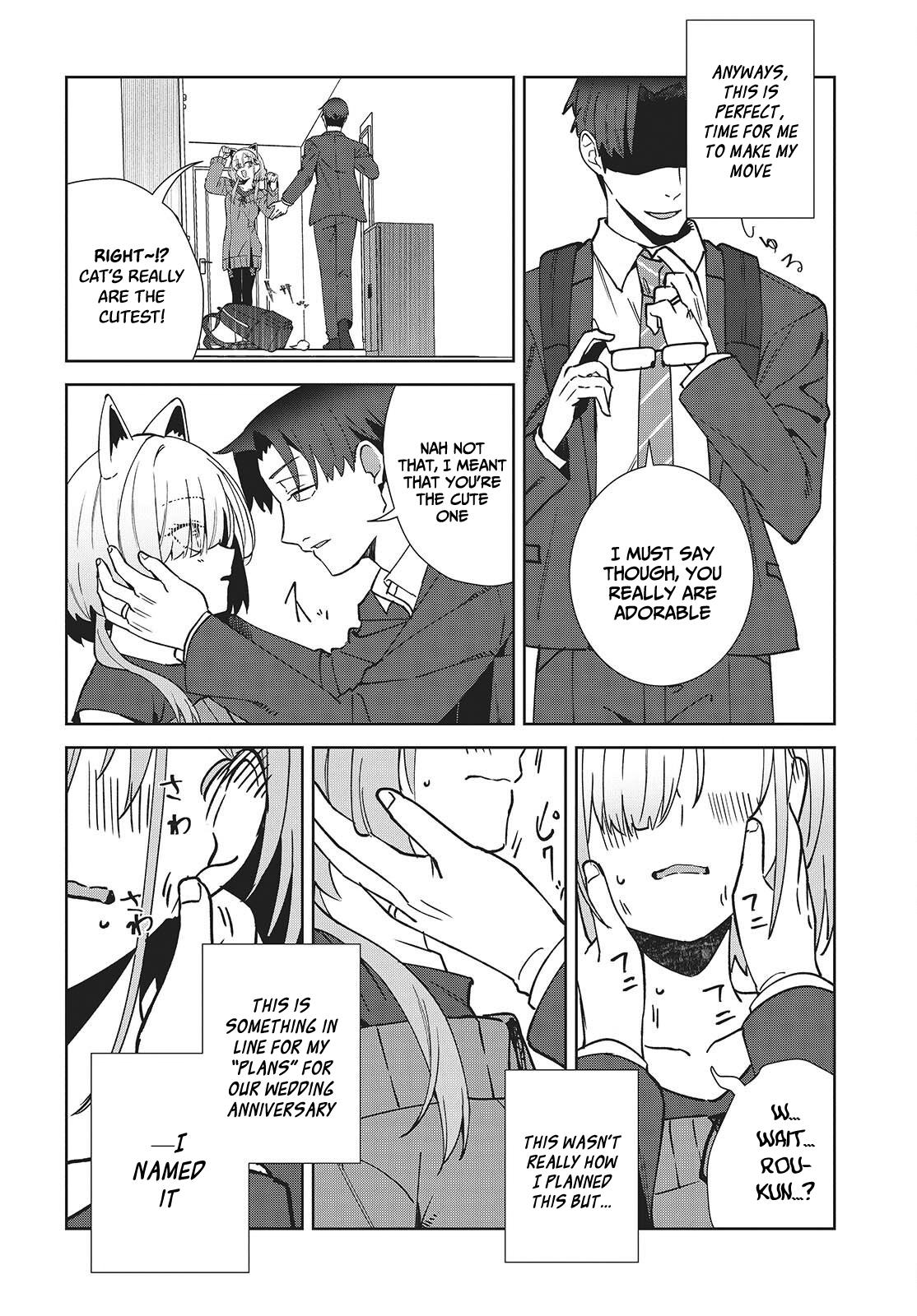 Soshiki no Shukuteki to Kekkon Shitara Mecha Amai Chapter 5.2 - Page 9