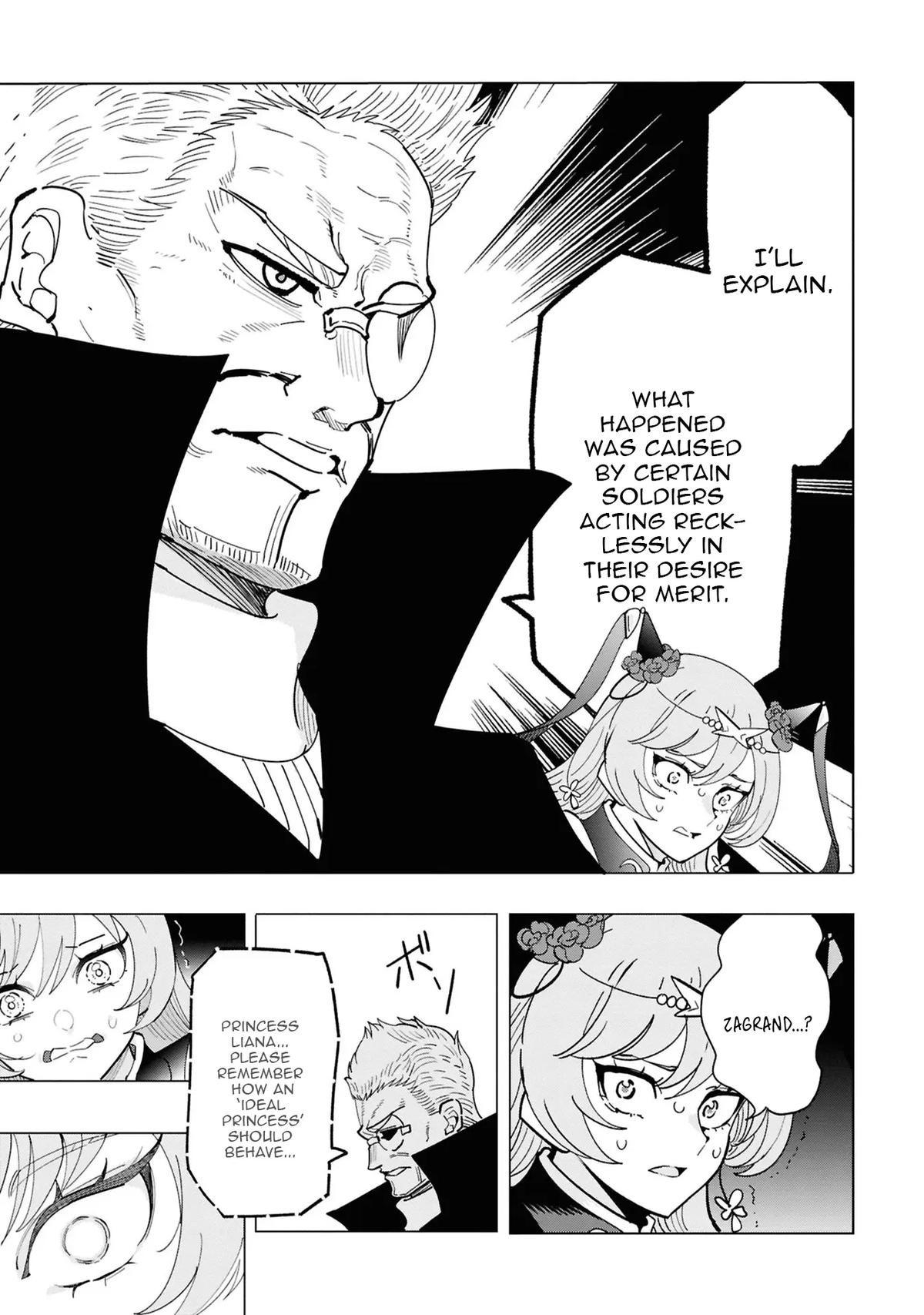 Souzou Renkinjutsu-shi wa Jiyuu wo Oukasuru Furusato wo Tsuihou saretara, Maou no wo Hizamoto de Chouzetsu Kouka no Magic Item Tsukuri Houdai ni Narimashita Chapter 15 - Page 21