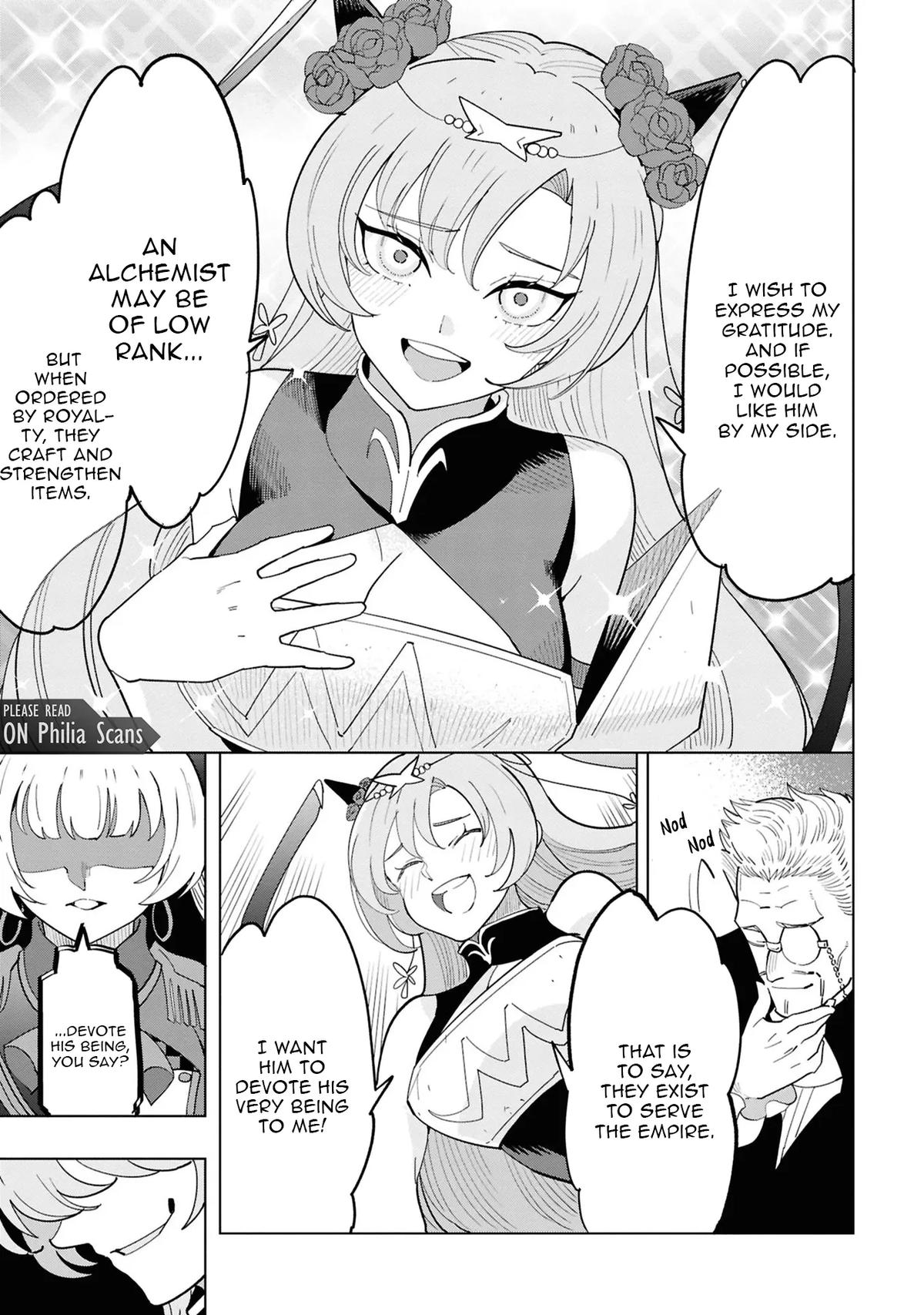 Souzou Renkinjutsu-shi wa Jiyuu wo Oukasuru Furusato wo Tsuihou saretara, Maou no wo Hizamoto de Chouzetsu Kouka no Magic Item Tsukuri Houdai ni Narimashita Chapter 15 - Page 45