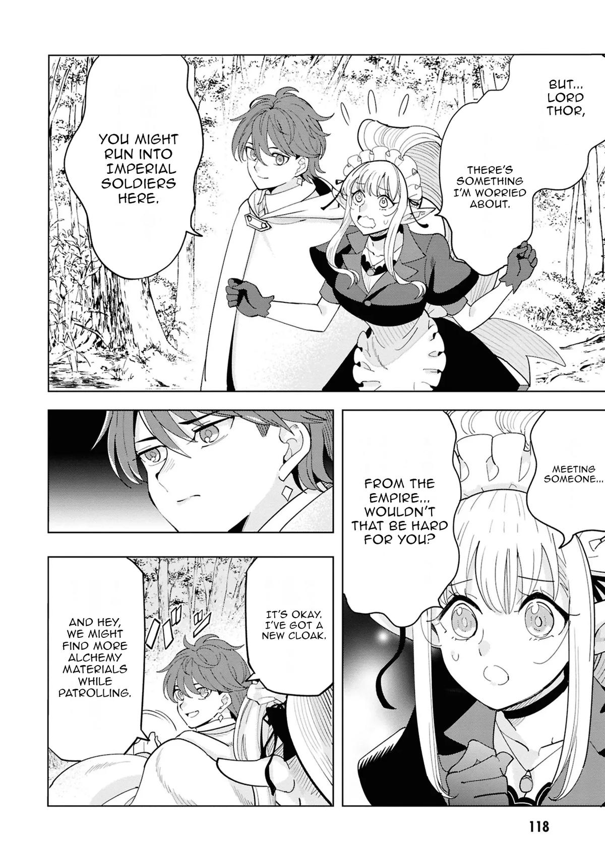 Souzou Renkinjutsu-shi wa Jiyuu wo Oukasuru Furusato wo Tsuihou saretara, Maou no wo Hizamoto de Chouzetsu Kouka no Magic Item Tsukuri Houdai ni Narimashita Chapter 15 - Page 51