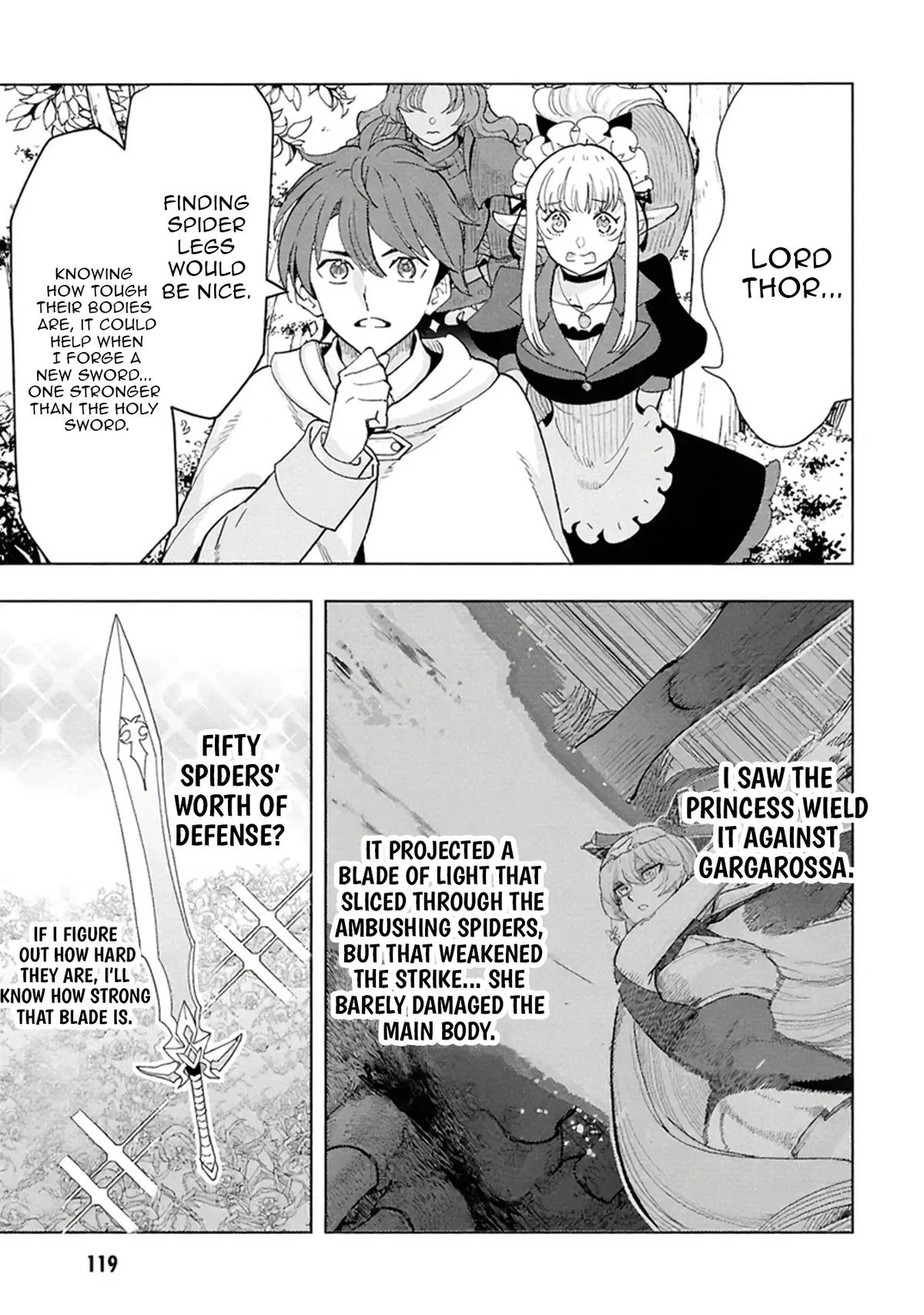 Souzou Renkinjutsu-shi wa Jiyuu wo Oukasuru Furusato wo Tsuihou saretara, Maou no wo Hizamoto de Chouzetsu Kouka no Magic Item Tsukuri Houdai ni Narimashita Chapter 15 - Page 52