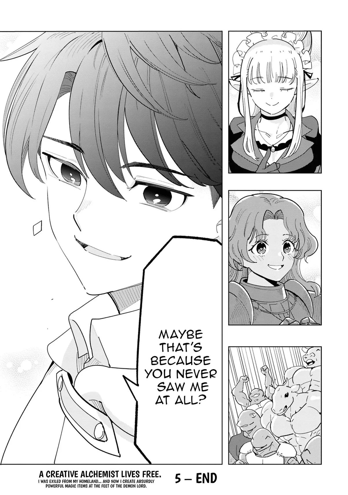 Souzou Renkinjutsu-shi wa Jiyuu wo Oukasuru Furusato wo Tsuihou saretara, Maou no wo Hizamoto de Chouzetsu Kouka no Magic Item Tsukuri Houdai ni Narimashita Chapter 16 - Page 30