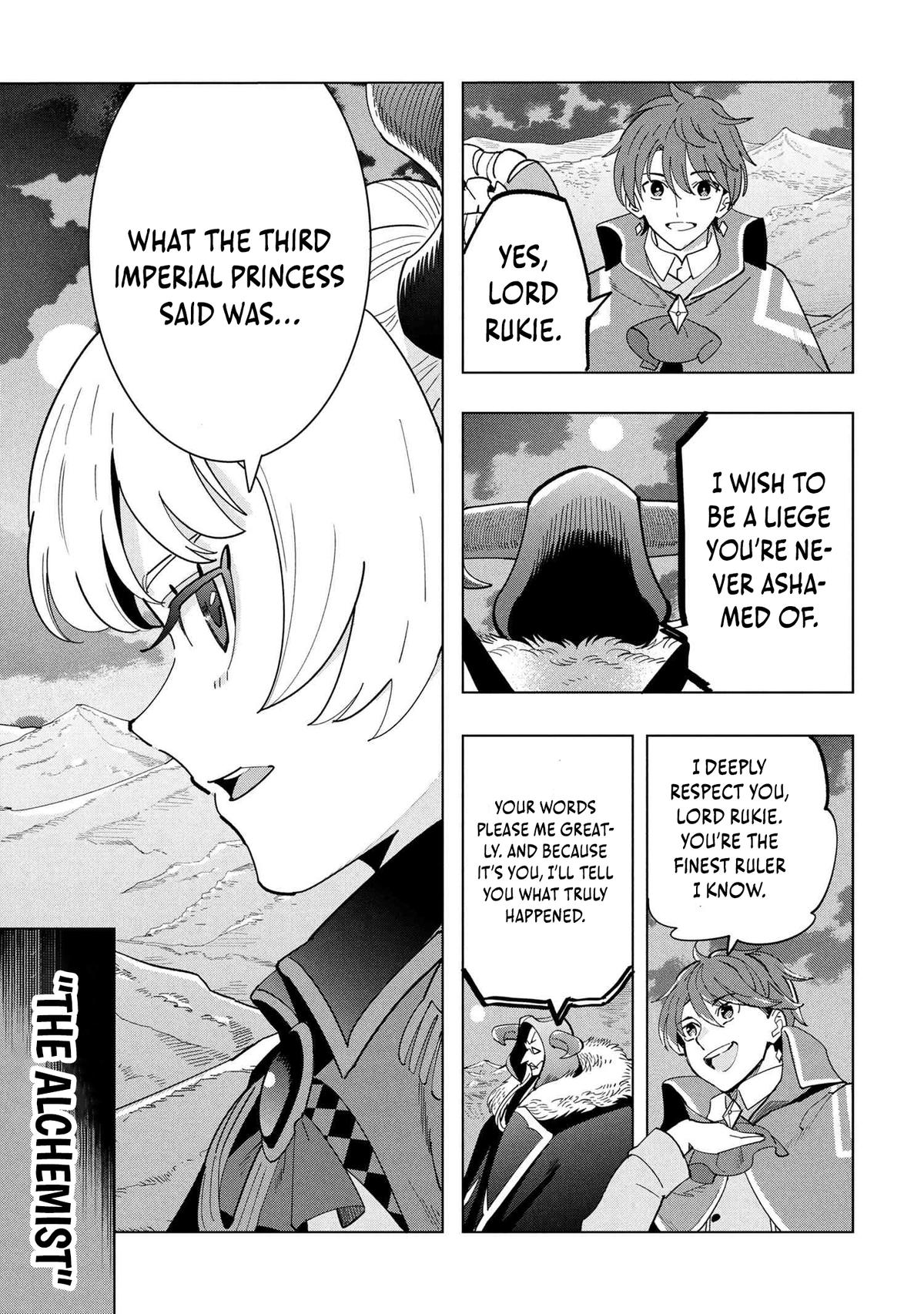 Souzou Renkinjutsu-shi wa Jiyuu wo Oukasuru Furusato wo Tsuihou saretara, Maou no wo Hizamoto de Chouzetsu Kouka no Magic Item Tsukuri Houdai ni Narimashita Chapter 17 - Page 9