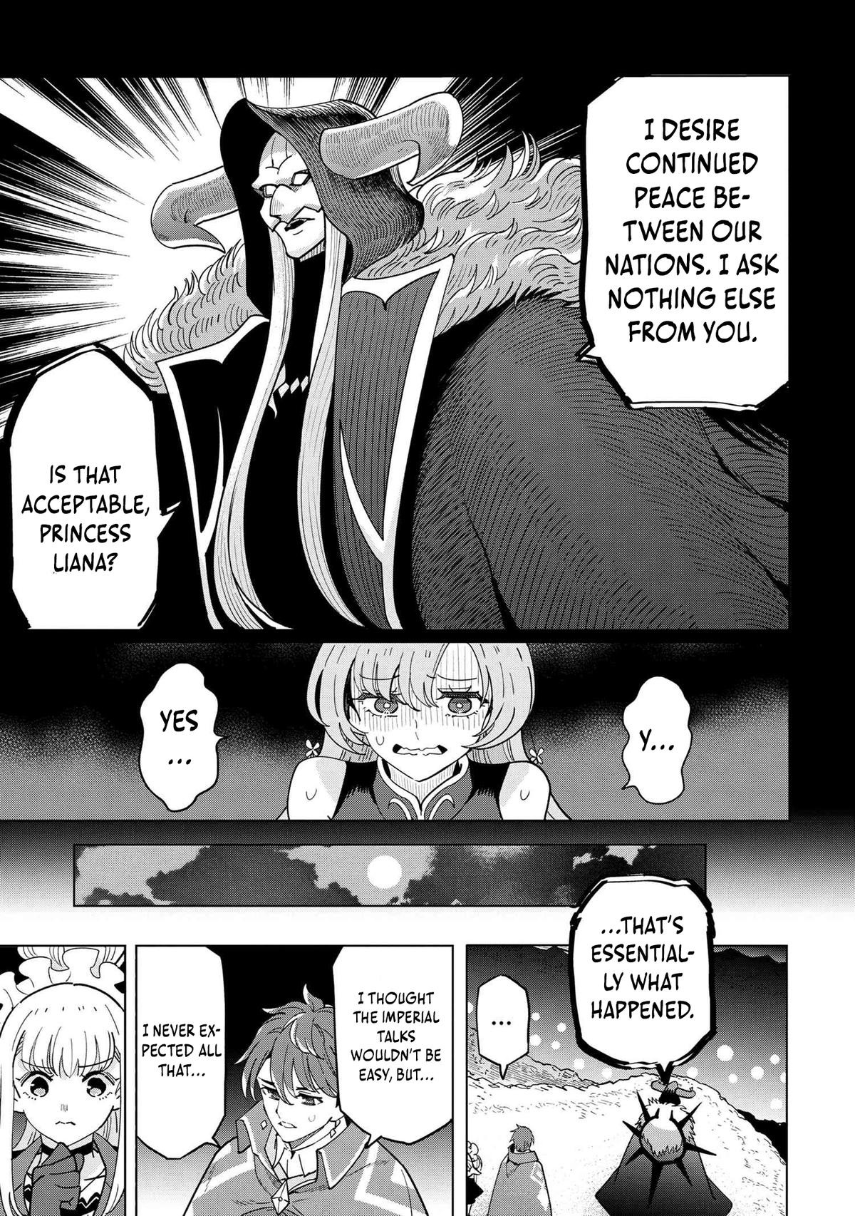 Souzou Renkinjutsu-shi wa Jiyuu wo Oukasuru Furusato wo Tsuihou saretara, Maou no wo Hizamoto de Chouzetsu Kouka no Magic Item Tsukuri Houdai ni Narimashita Chapter 17 - Page 21