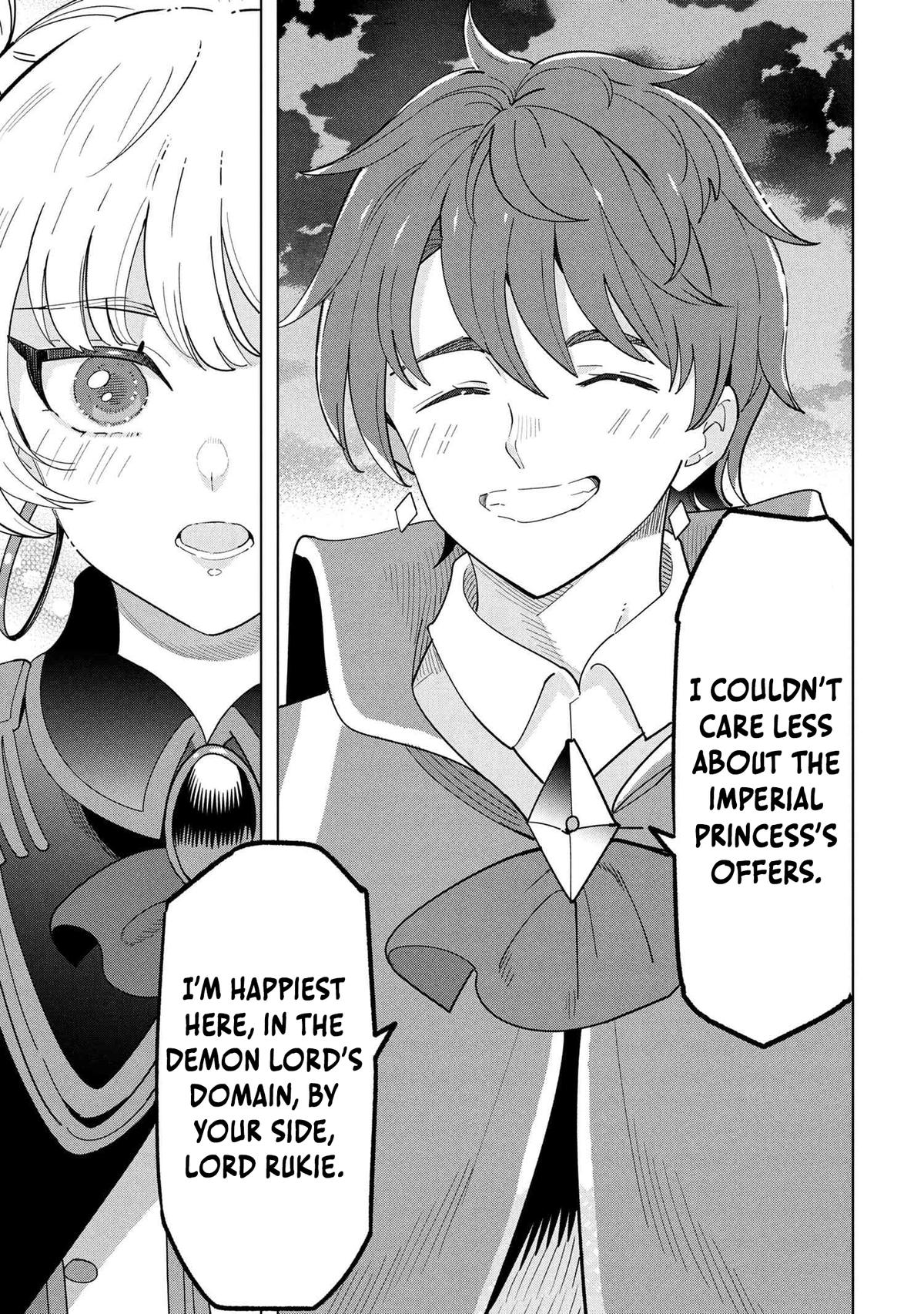 Souzou Renkinjutsu-shi wa Jiyuu wo Oukasuru Furusato wo Tsuihou saretara, Maou no wo Hizamoto de Chouzetsu Kouka no Magic Item Tsukuri Houdai ni Narimashita Chapter 17 - Page 27