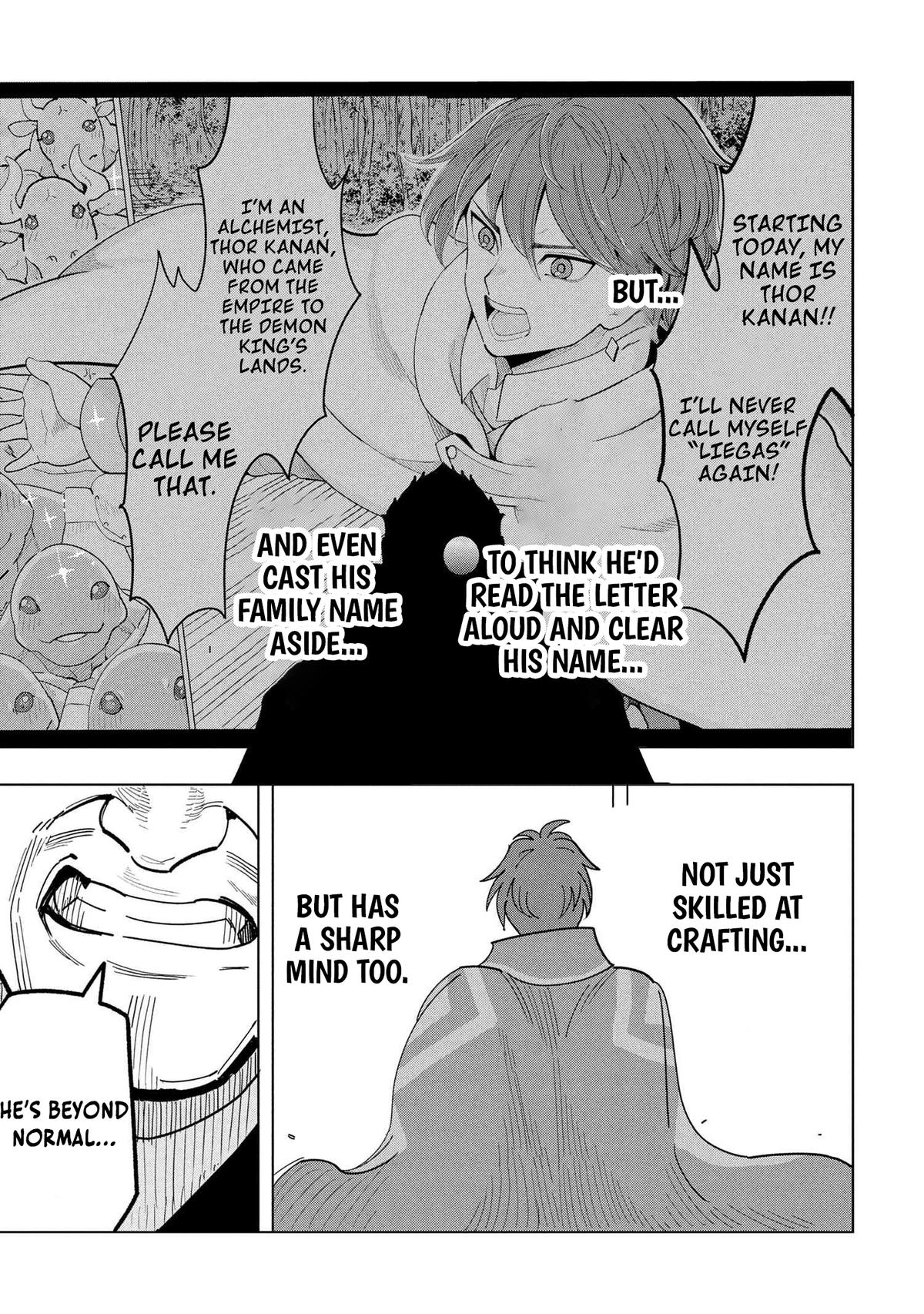 Souzou Renkinjutsu-shi wa Jiyuu wo Oukasuru Furusato wo Tsuihou saretara, Maou no wo Hizamoto de Chouzetsu Kouka no Magic Item Tsukuri Houdai ni Narimashita Chapter 17 - Page 33