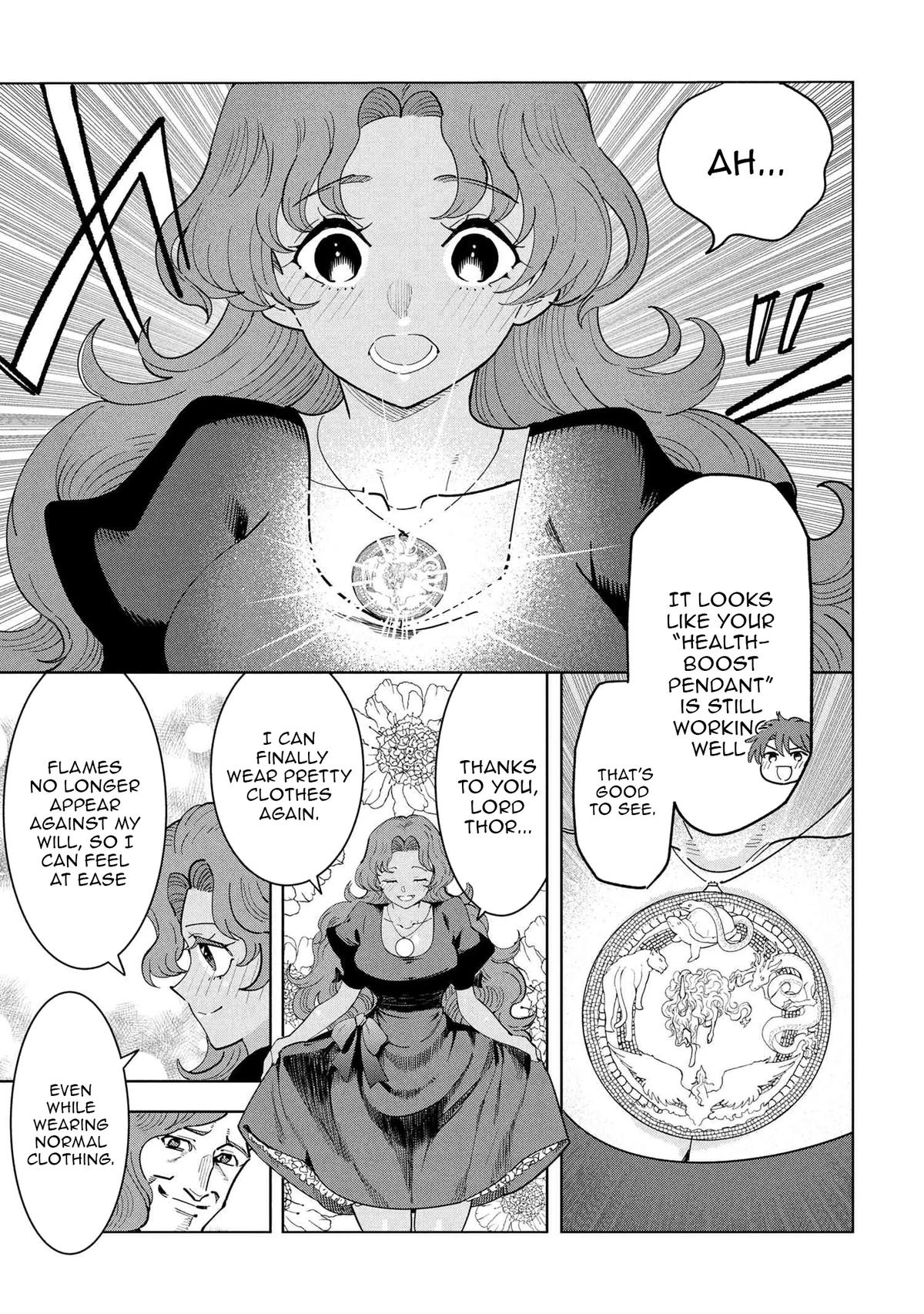 Souzou Renkinjutsu-shi wa Jiyuu wo Oukasuru Furusato wo Tsuihou saretara, Maou no wo Hizamoto de Chouzetsu Kouka no Magic Item Tsukuri Houdai ni Narimashita Chapter 18 - Page 19