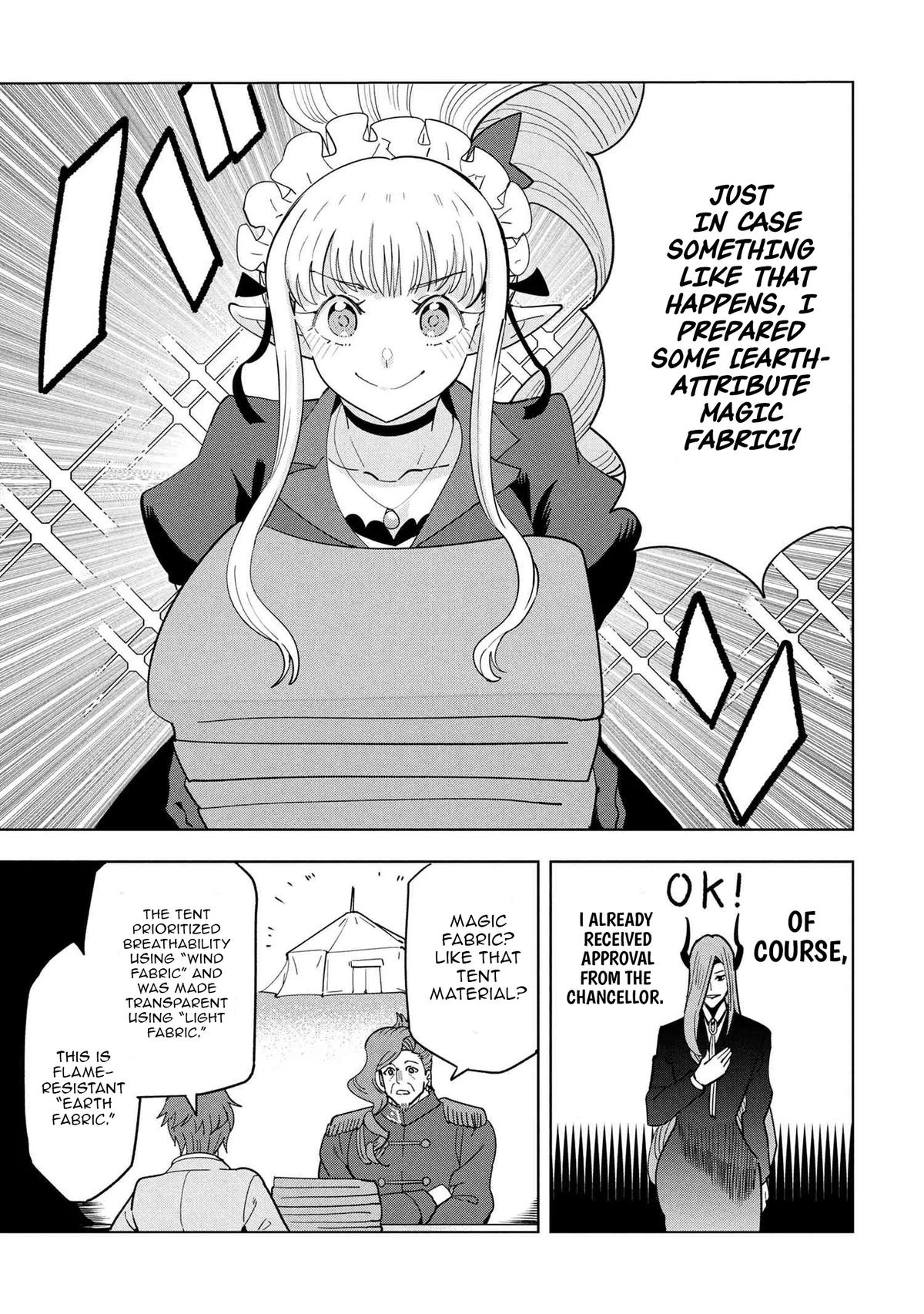 Souzou Renkinjutsu-shi wa Jiyuu wo Oukasuru Furusato wo Tsuihou saretara, Maou no wo Hizamoto de Chouzetsu Kouka no Magic Item Tsukuri Houdai ni Narimashita Chapter 18 - Page 21