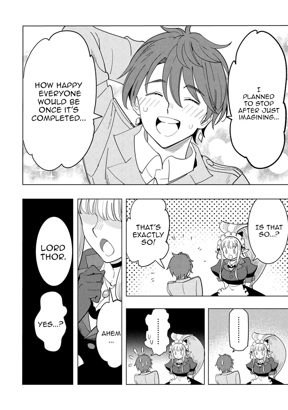 Souzou Renkinjutsu-shi wa Jiyuu wo Oukasuru Furusato wo Tsuihou saretara, Maou no wo Hizamoto de Chouzetsu Kouka no Magic Item Tsukuri Houdai ni Narimashita Chapter 18 - Page 34