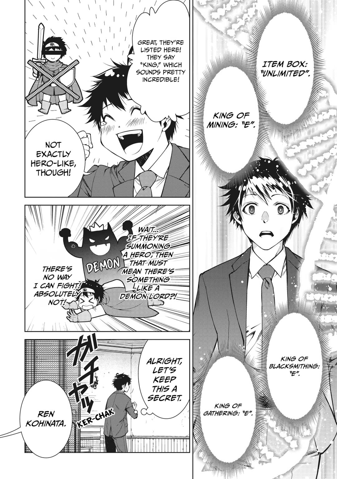 Summoned By Mistake! Cast Out, but I’m Living Easy with My Overpowered Upgrade Skills Chapter 1 - Page 14