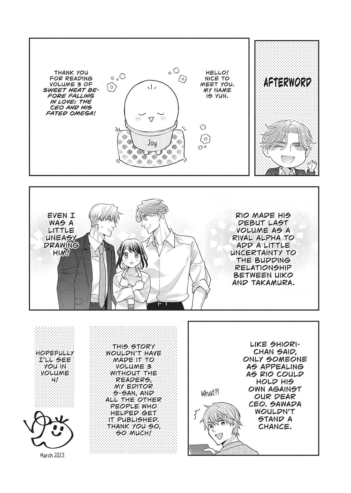 Sweet Heat Before Falling in Love - The CEO and His Fated Omega Chapter 18.5 - Page 13