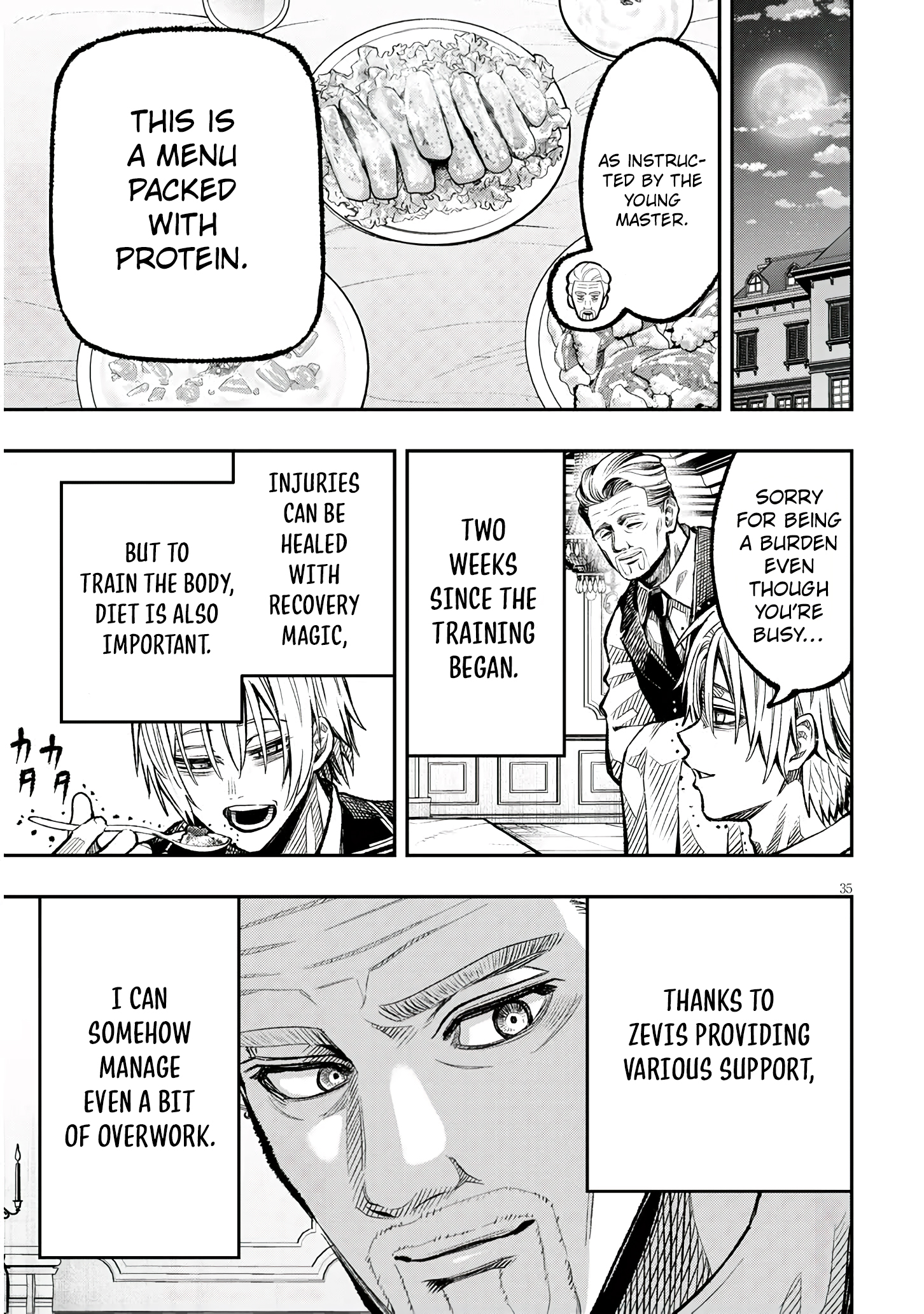 Taida na Akujoku Kizoku ni Tensei Shita Ore, Scenario wo Bukkowa Shitara Kikaku-gai no Maryoku de Saikyou ni Natta Chapter 1 - Page 35