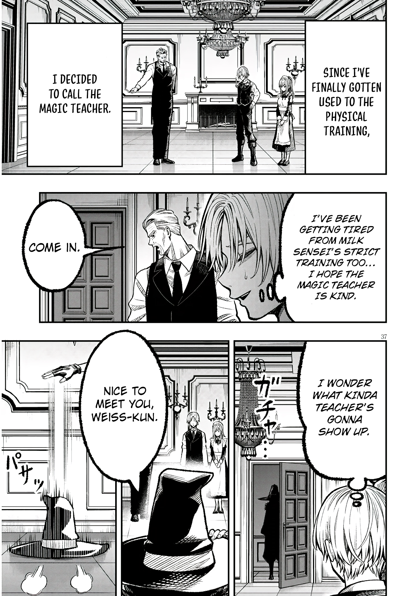 Taida na Akujoku Kizoku ni Tensei Shita Ore, Scenario wo Bukkowa Shitara Kikaku-gai no Maryoku de Saikyou ni Natta Chapter 1 - Page 37