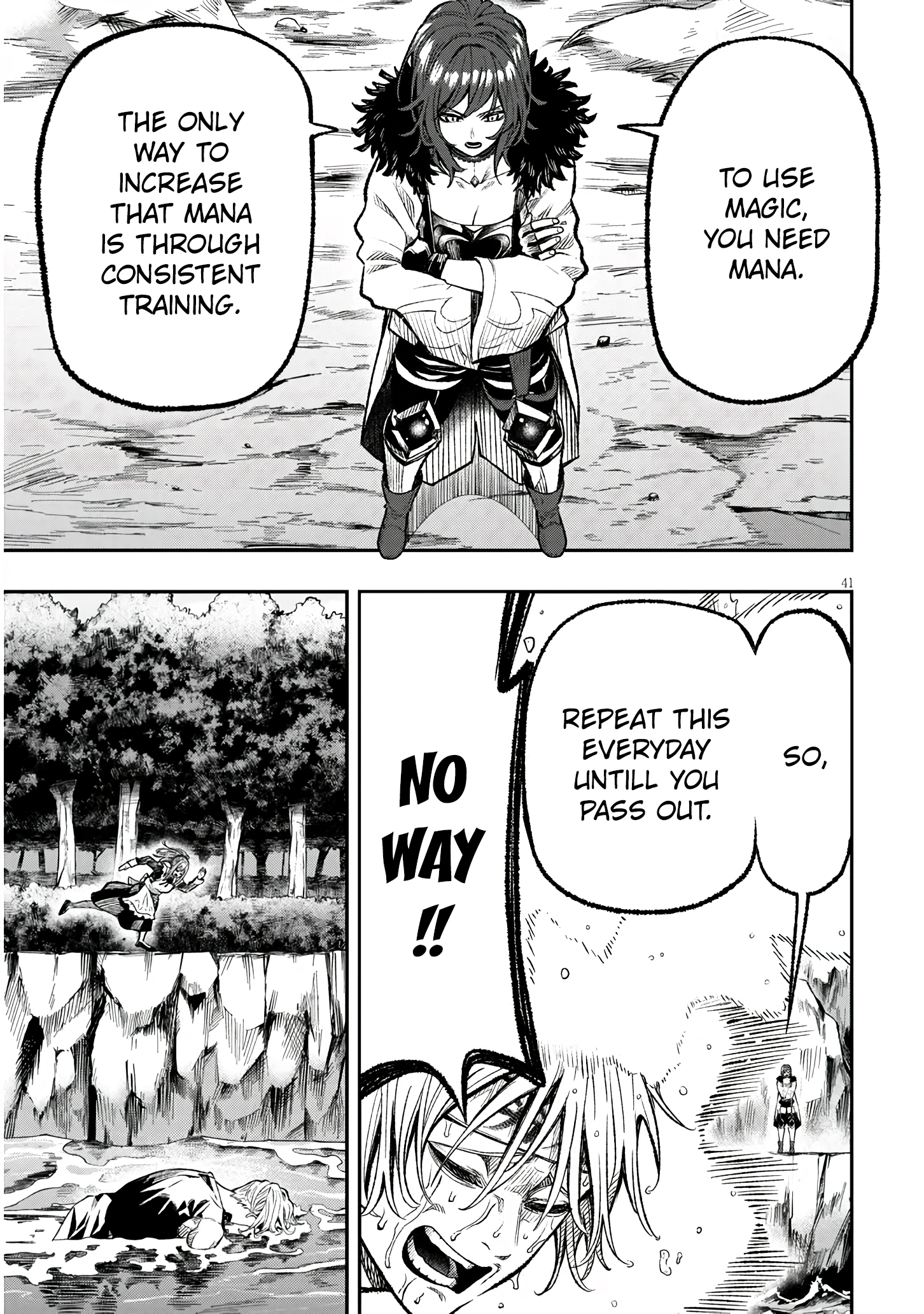 Taida na Akujoku Kizoku ni Tensei Shita Ore, Scenario wo Bukkowa Shitara Kikaku-gai no Maryoku de Saikyou ni Natta Chapter 1 - Page 41